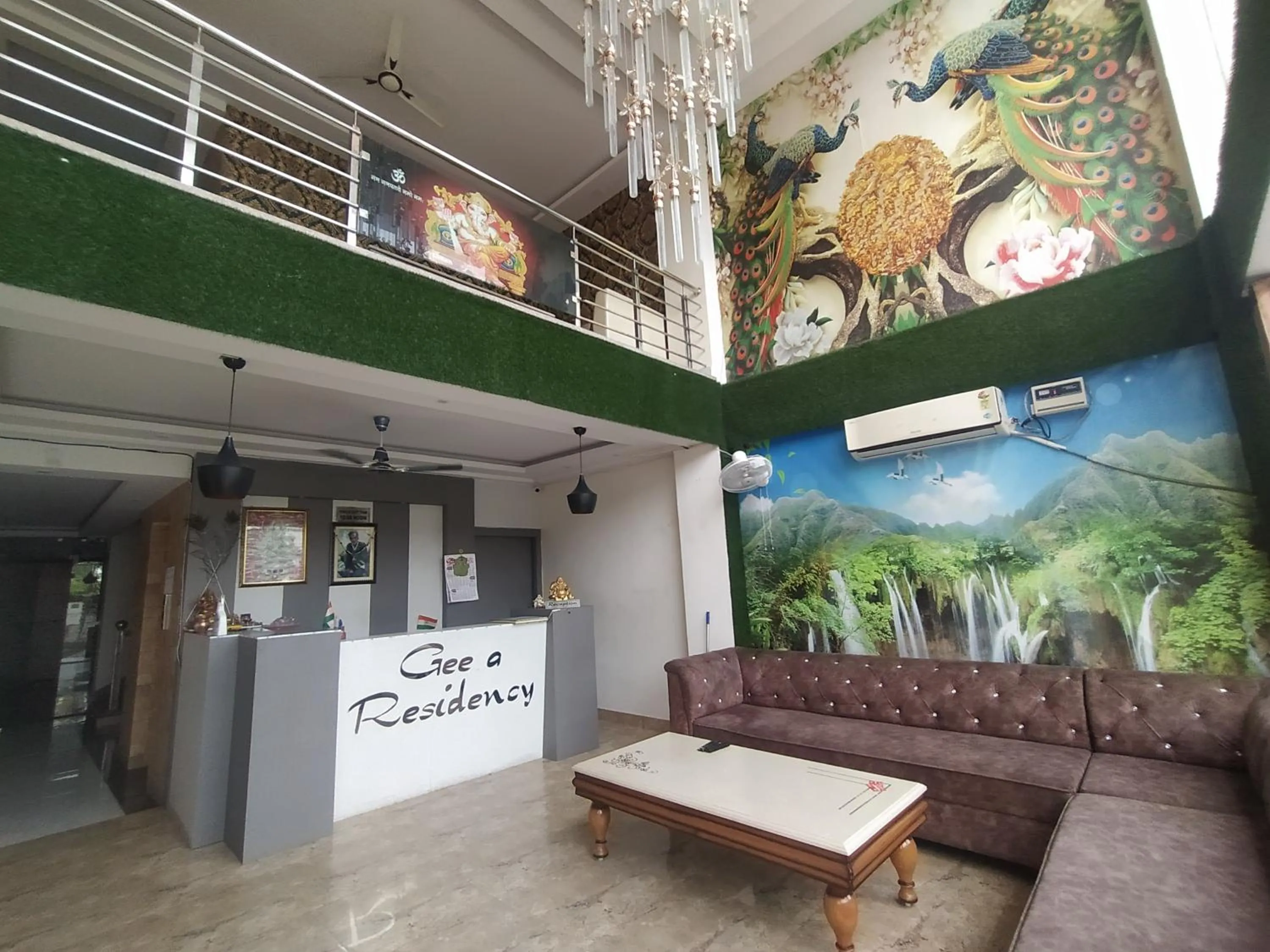 Lobby or reception in Hotel Geeta Residency Haridwar