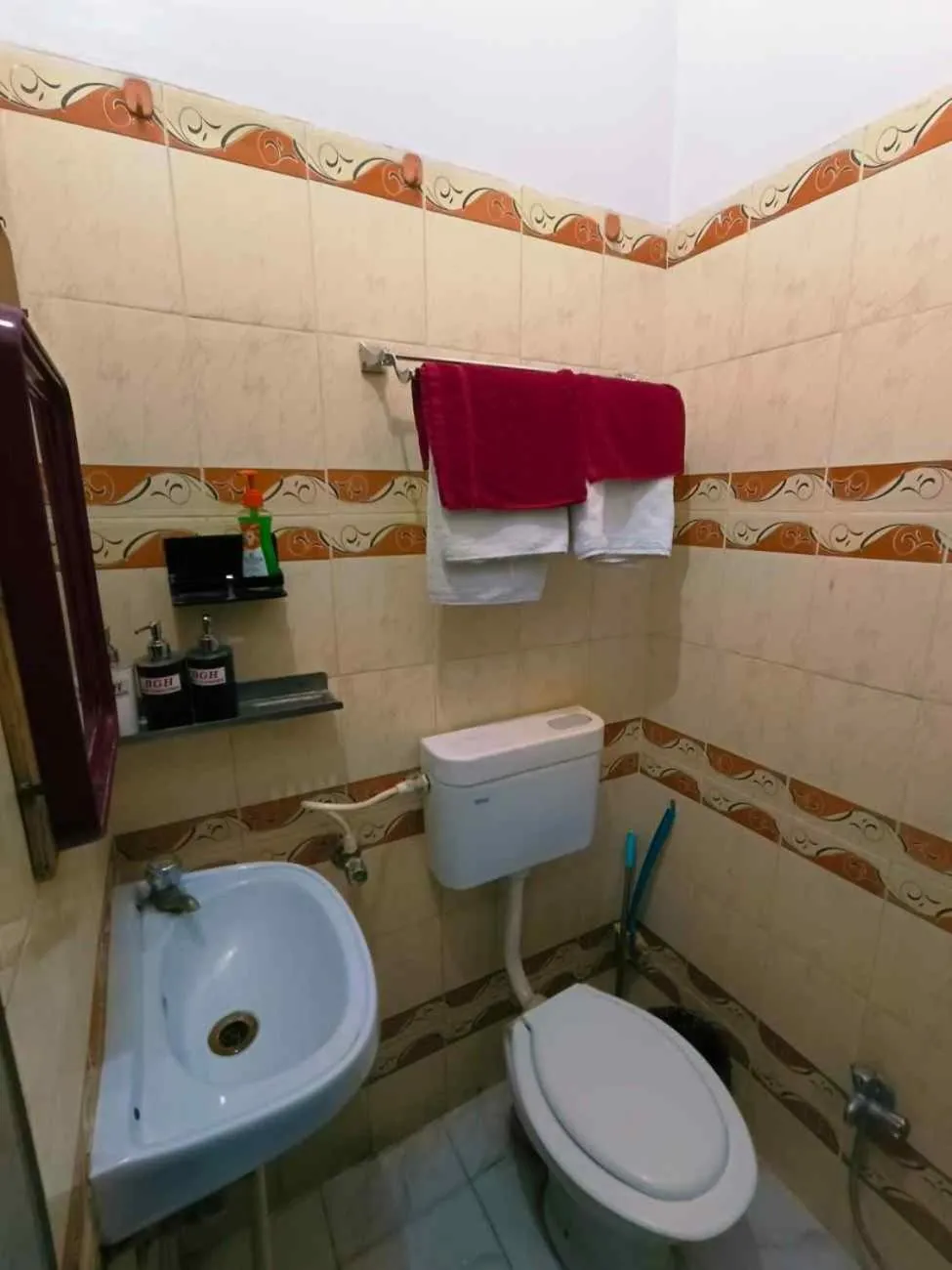 Toilet in Baba Guest House