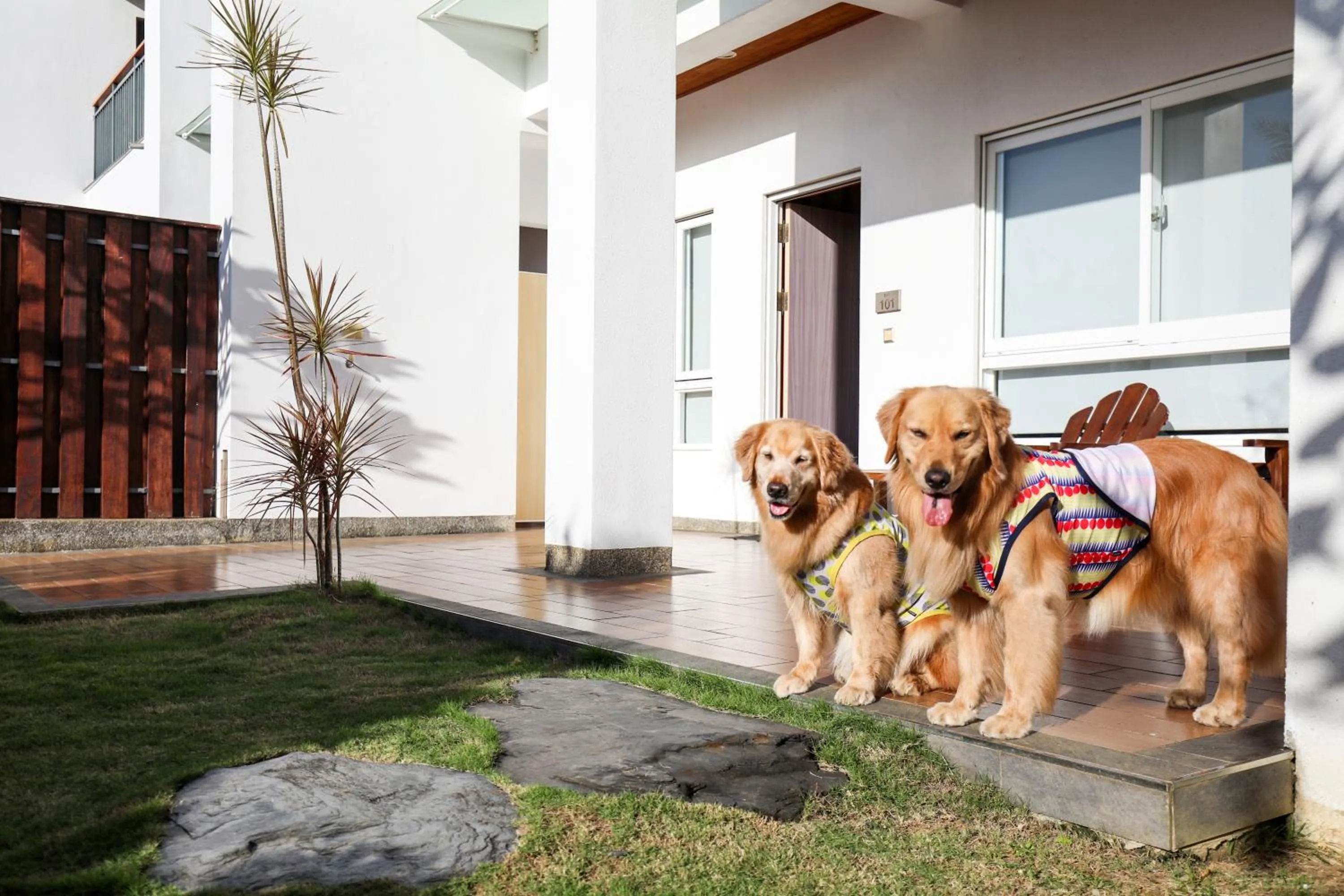 Patio in Bay Forest Boutique Hotel - Silver Pavilion
