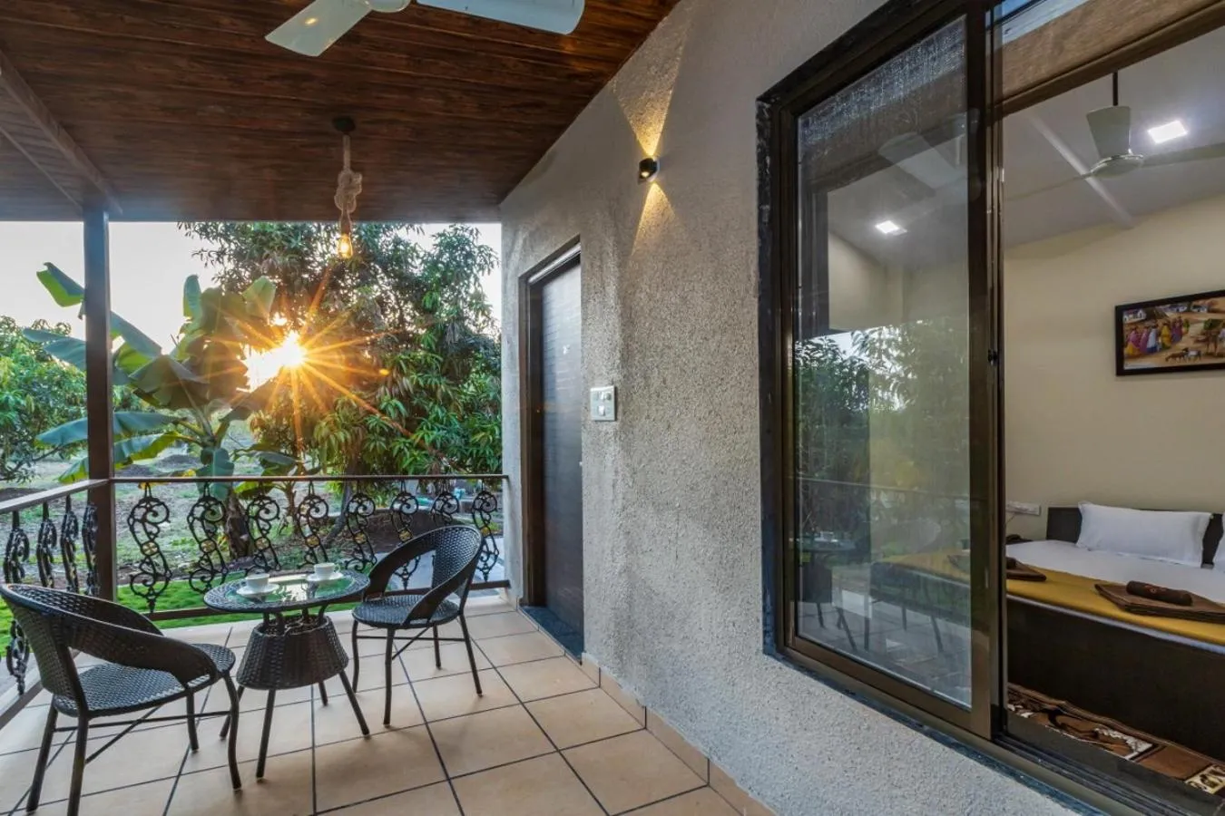 Chalet in SaffronStays Serene Retreat, Alibaug
