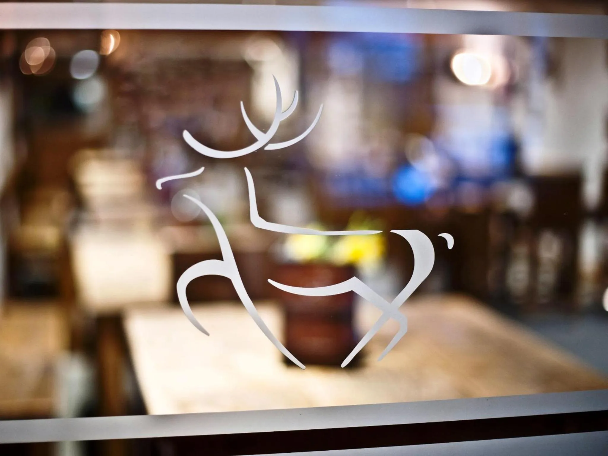 Decorative detail in The White Hart Inn