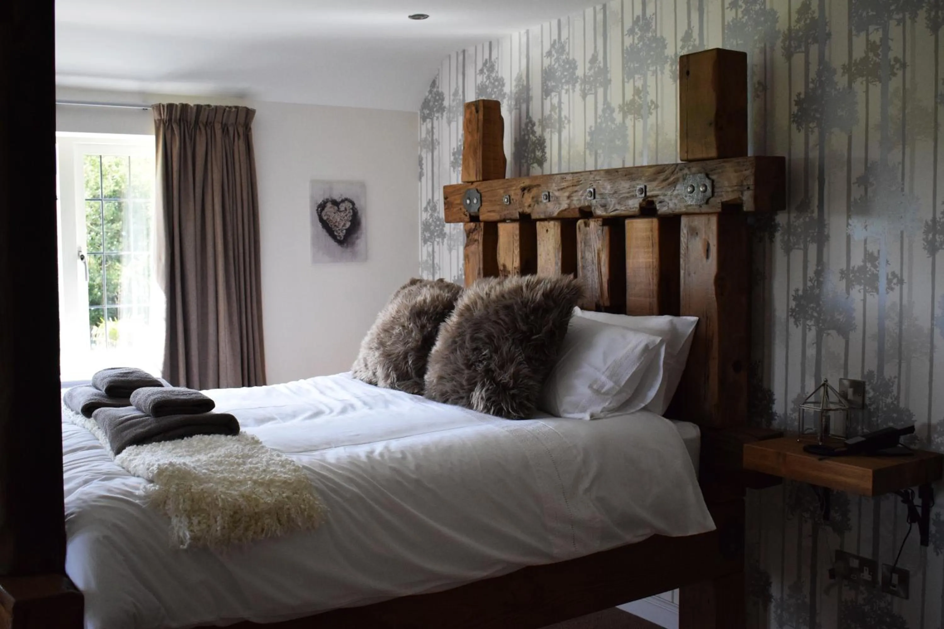 Bed in The White Hart Inn