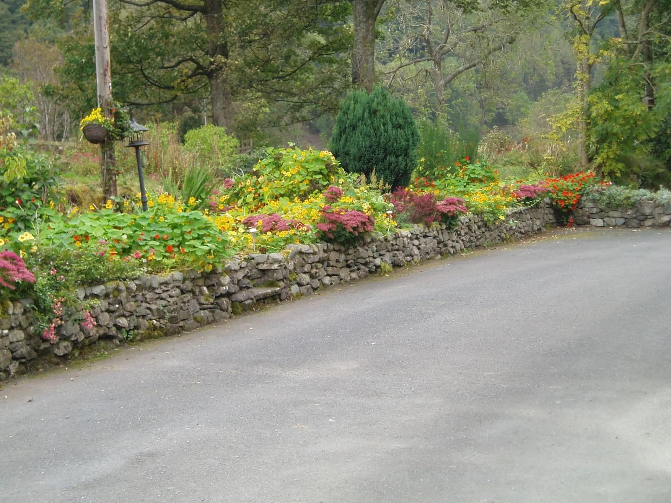 Natural landscape in Barn-Gill House