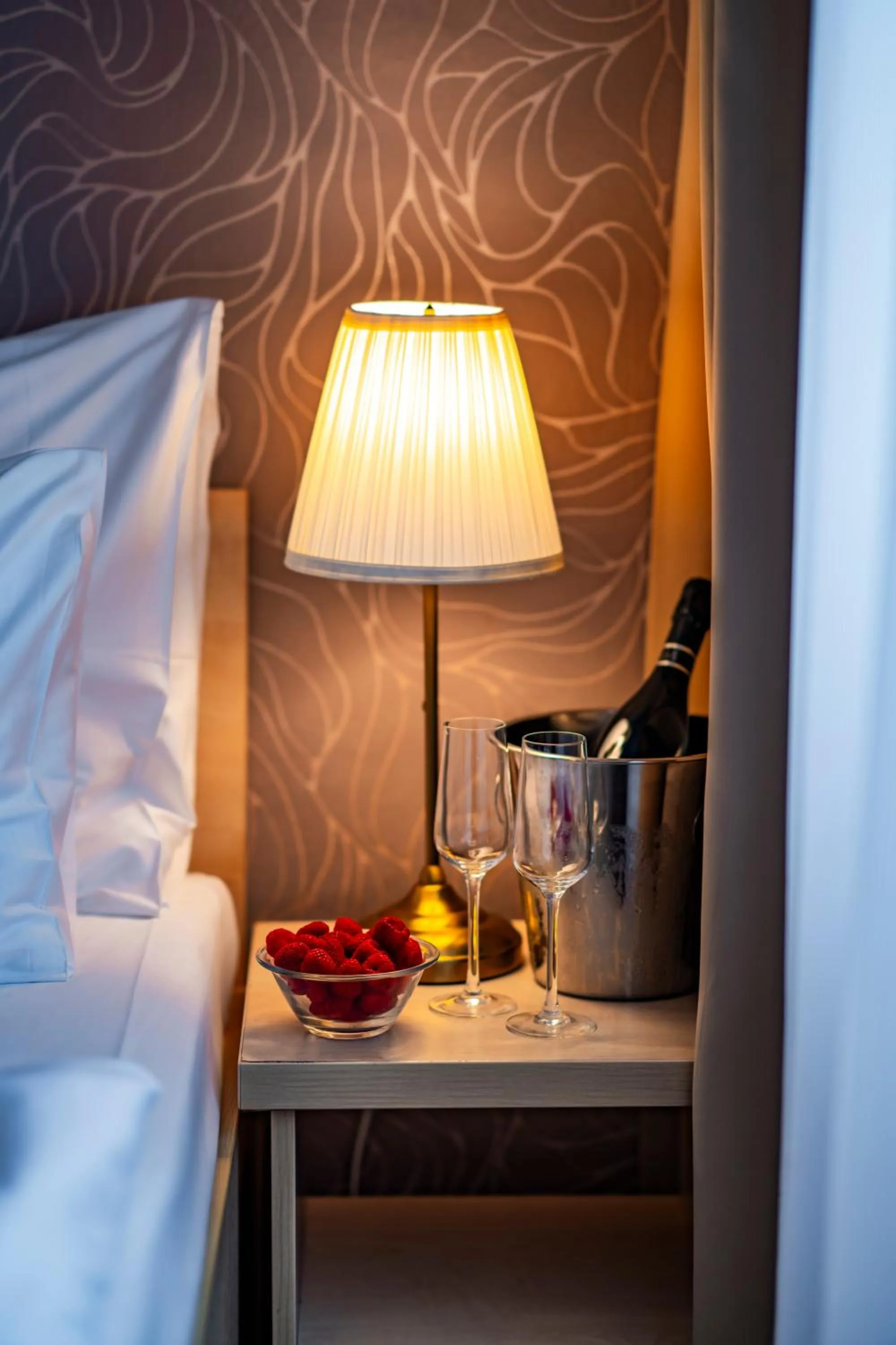 Decorative detail, Bed in Charles Central