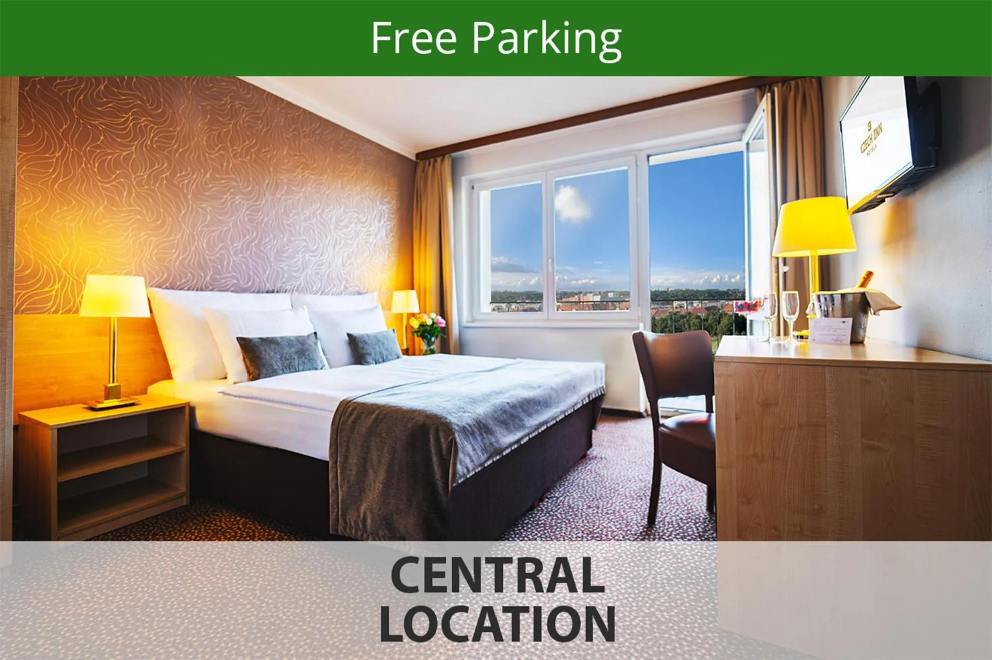 Bedroom, Bed in Charles Central