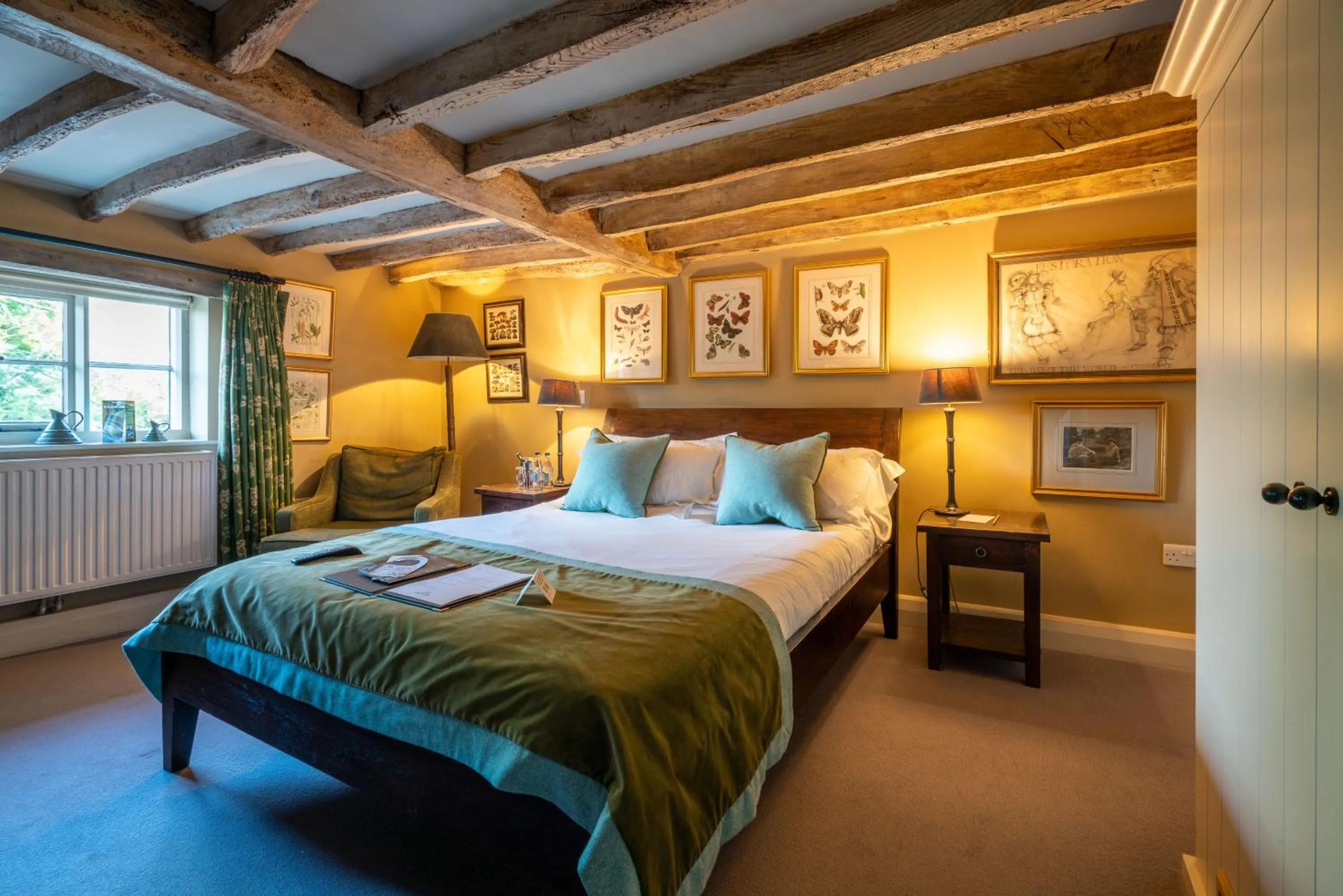 Bed in The Anchor Inn