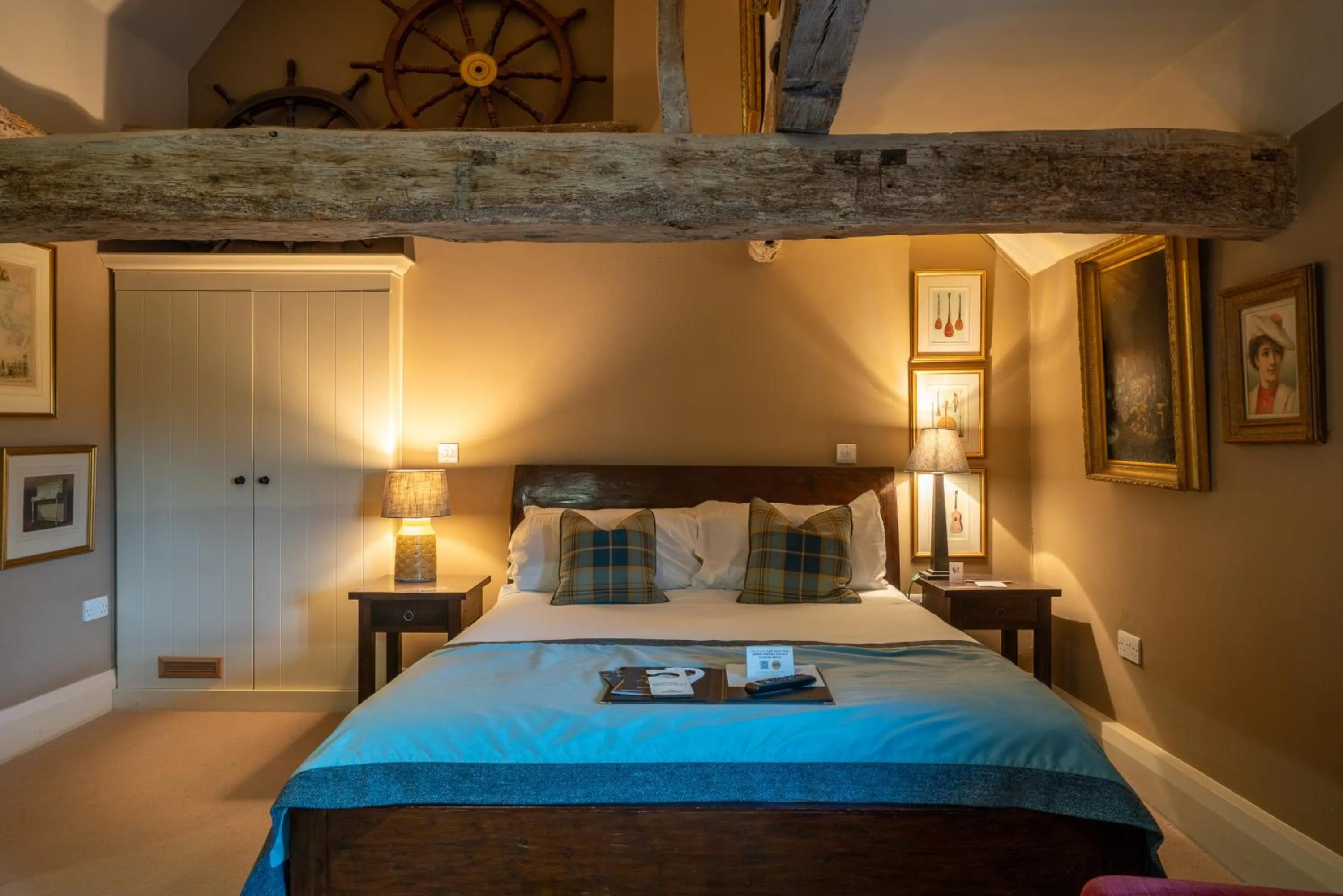 Bed in The Anchor Inn