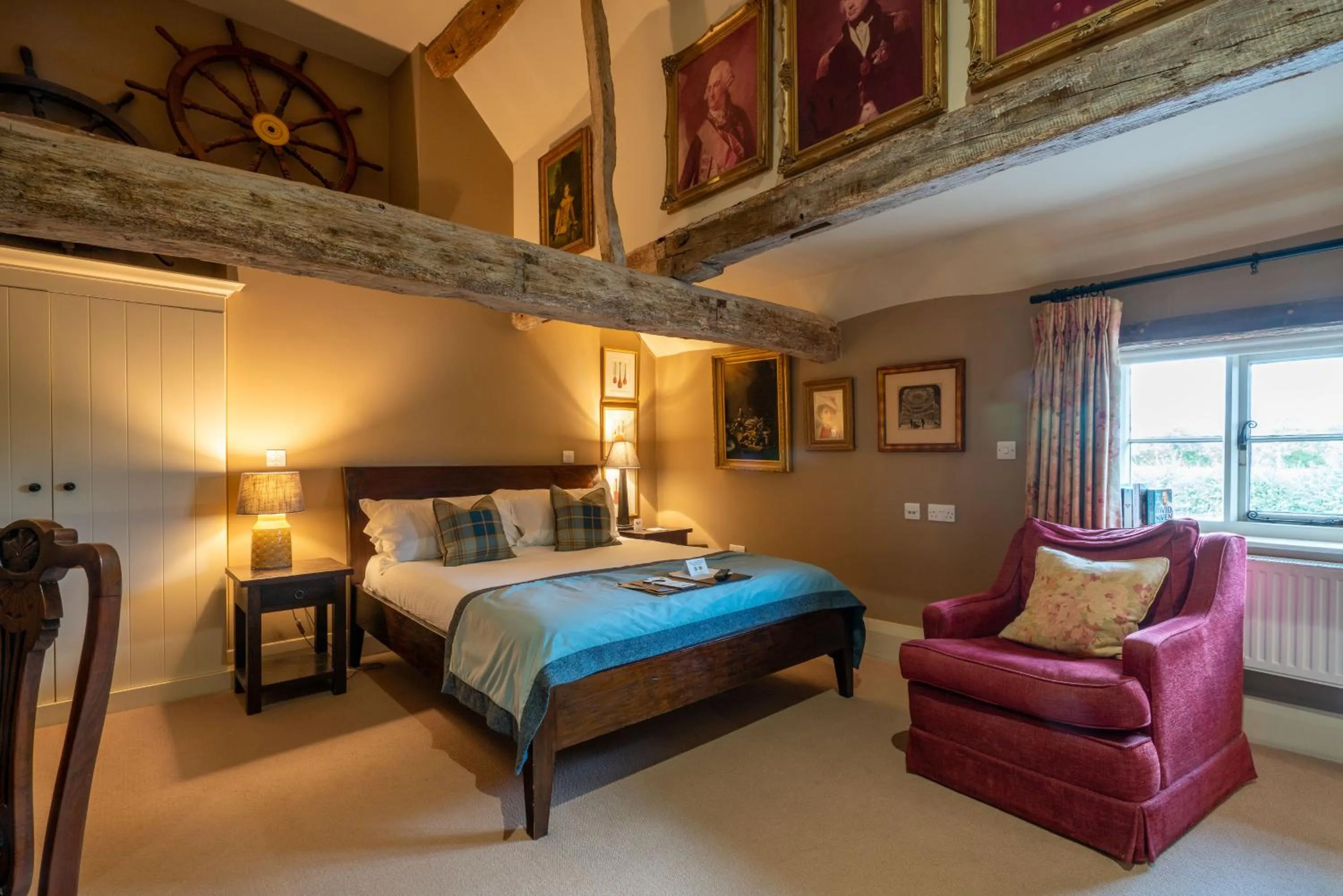 Bed in The Anchor Inn