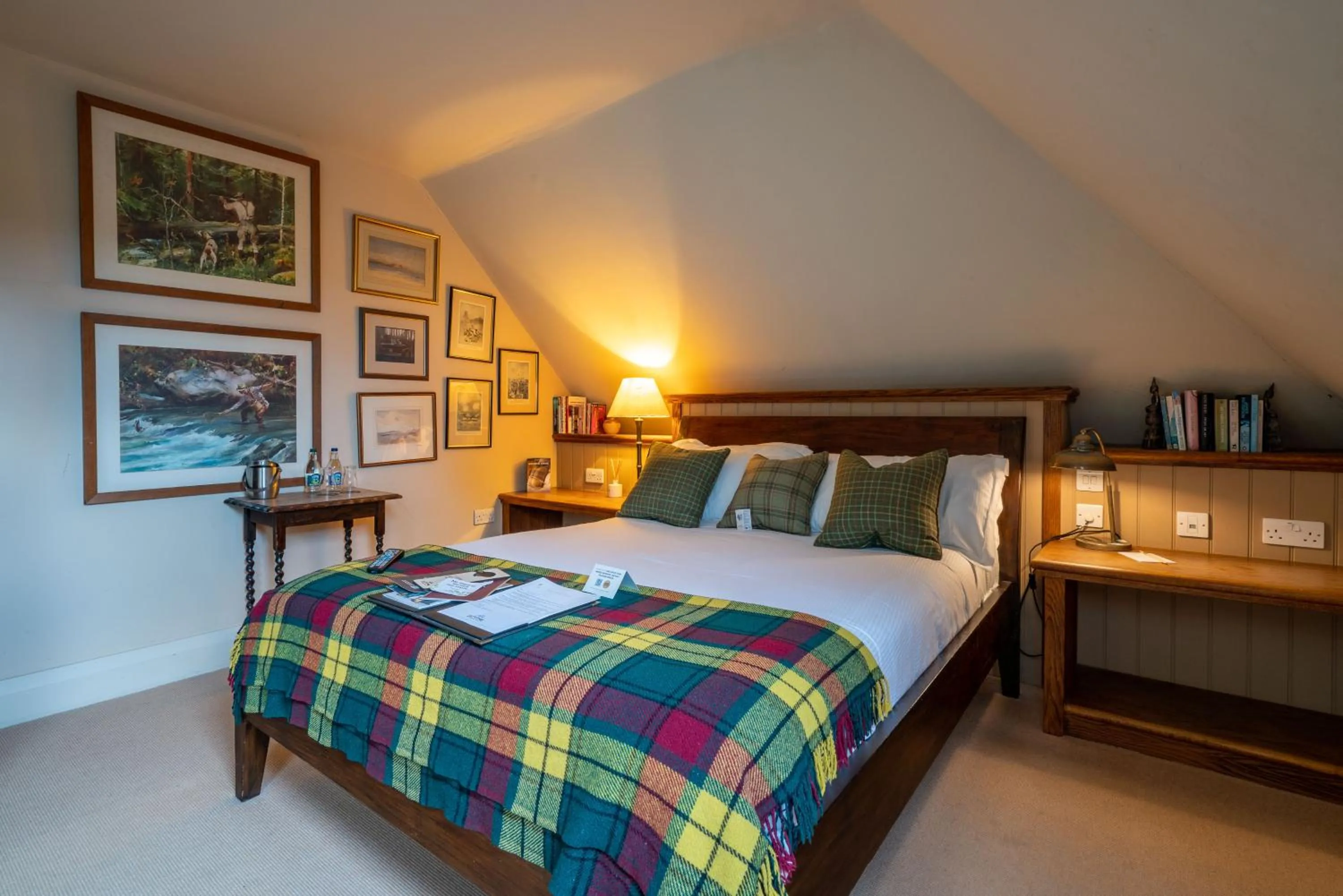 Bed in The Anchor Inn