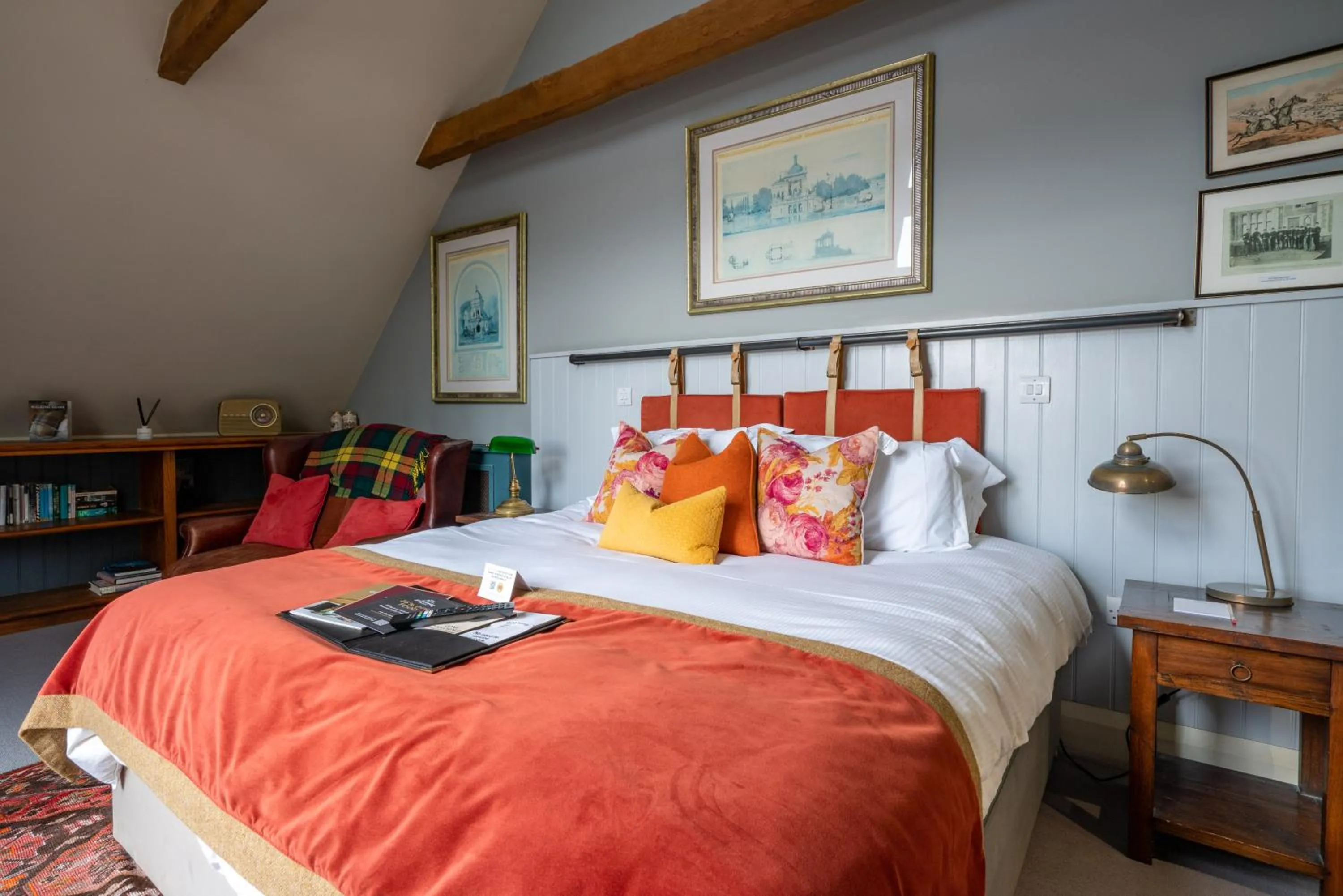 Bed in The Anchor Inn