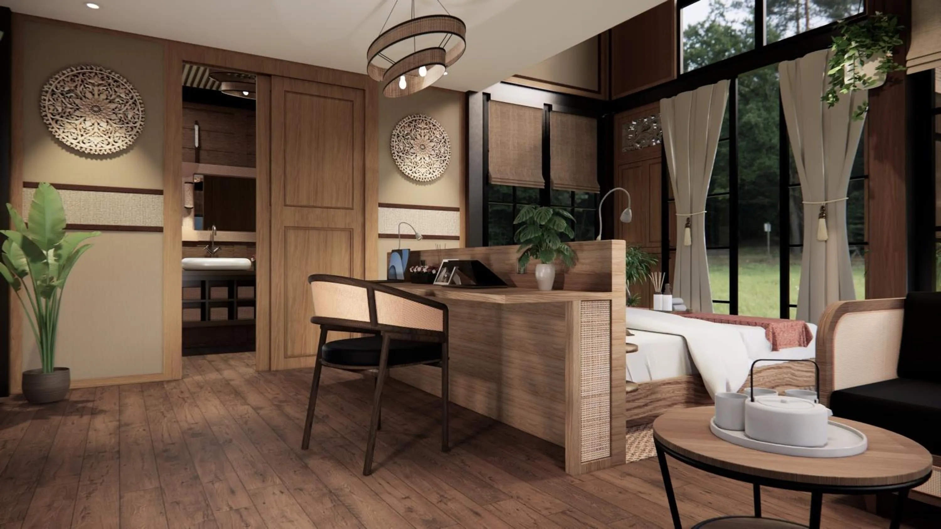 Coffee/tea facilities in Jawa Jiwa G-Land Resort