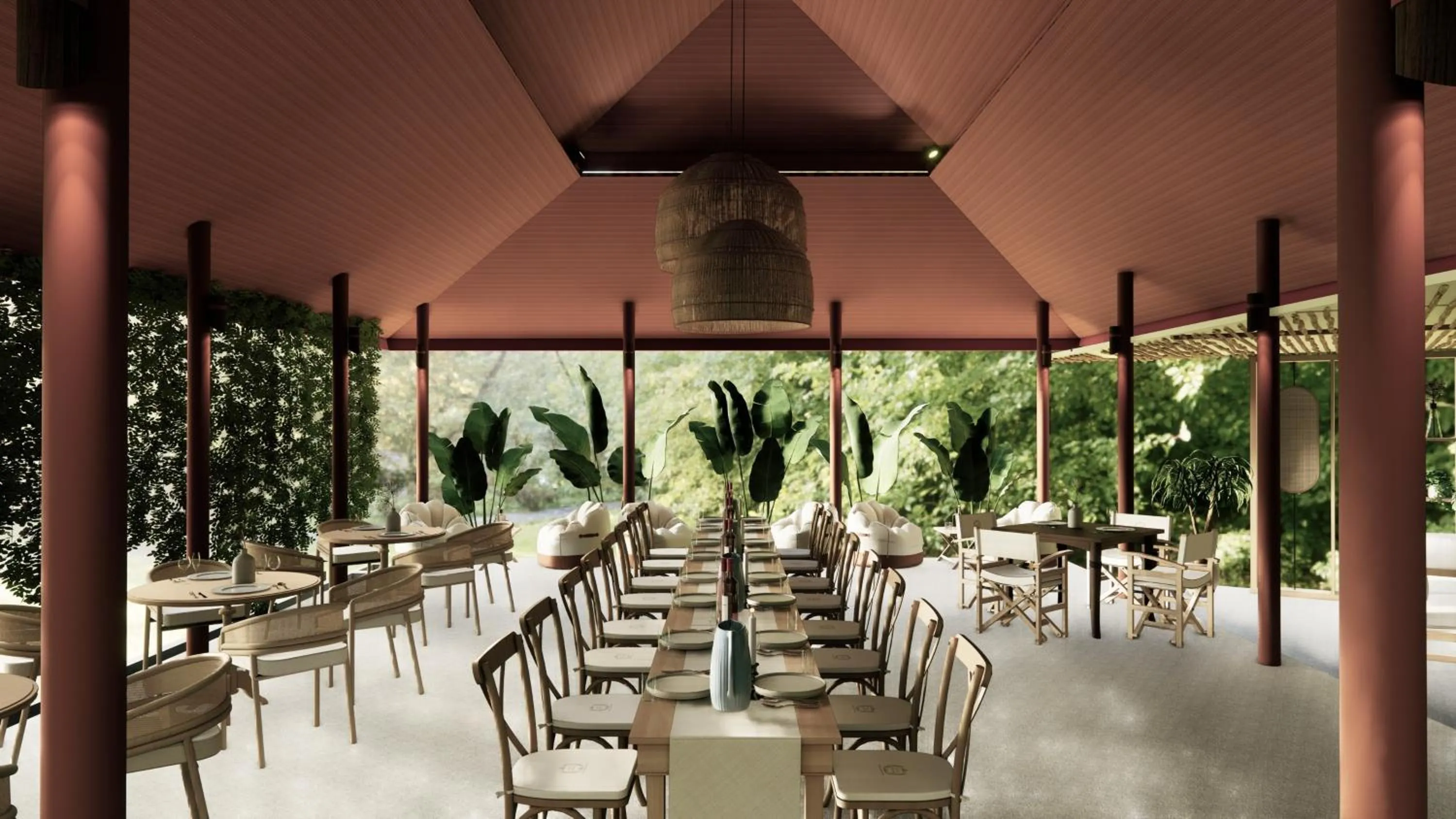 Restaurant/places to eat in Jawa Jiwa G-Land Resort