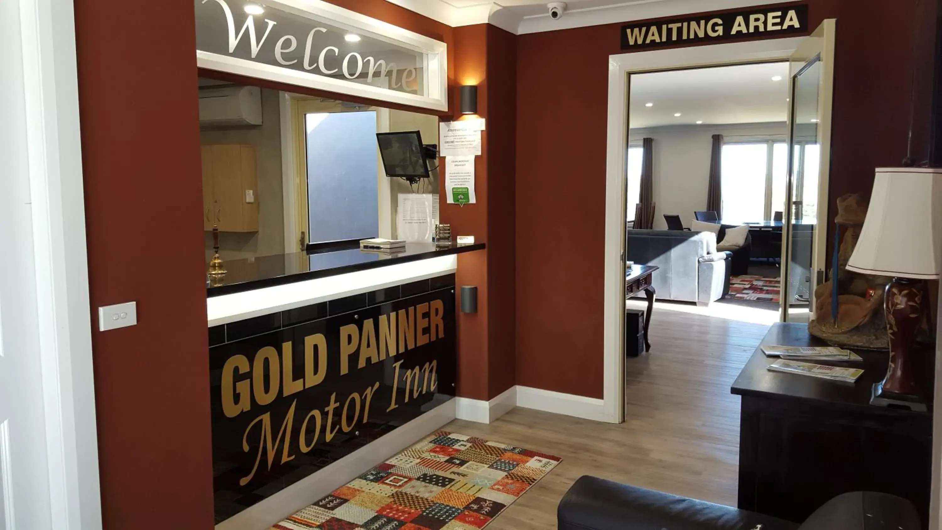 Lobby or reception in Bathurst Gold Panner Lobby or reception in Bathurst Gold Panner