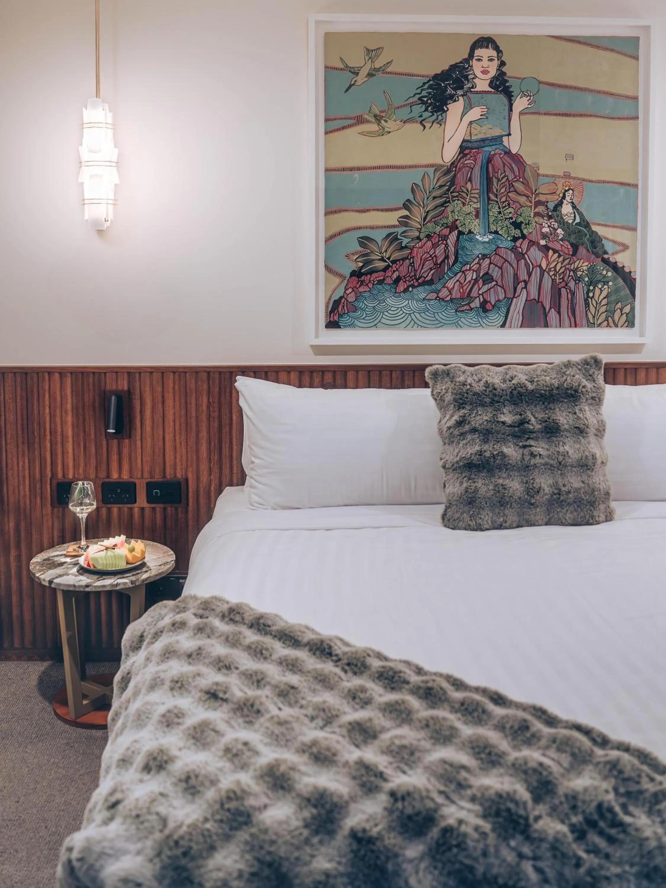 Bedroom, Bed in Risby Cove Boutique Hotel