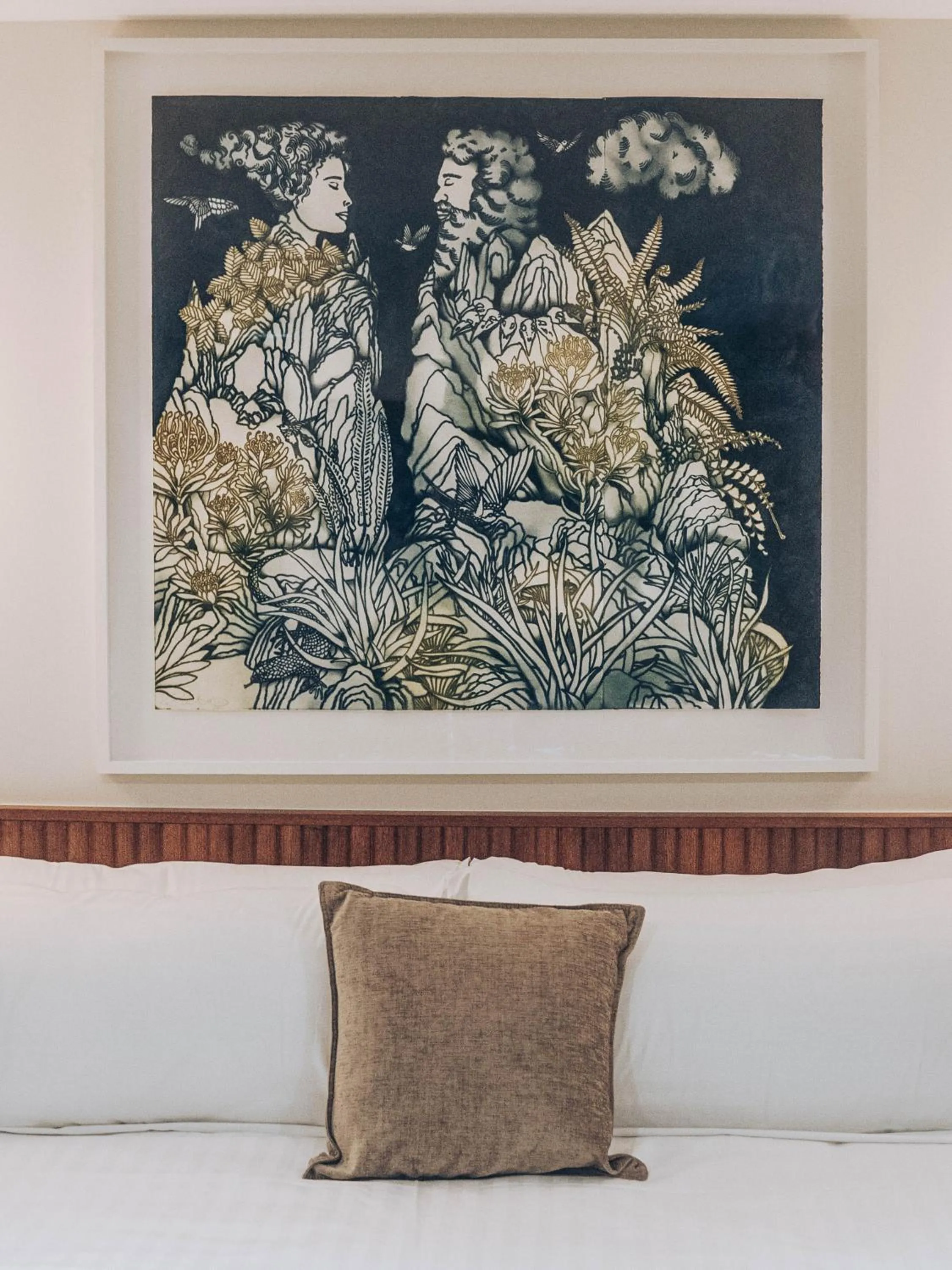 Decorative detail in Risby Cove Boutique Hotel