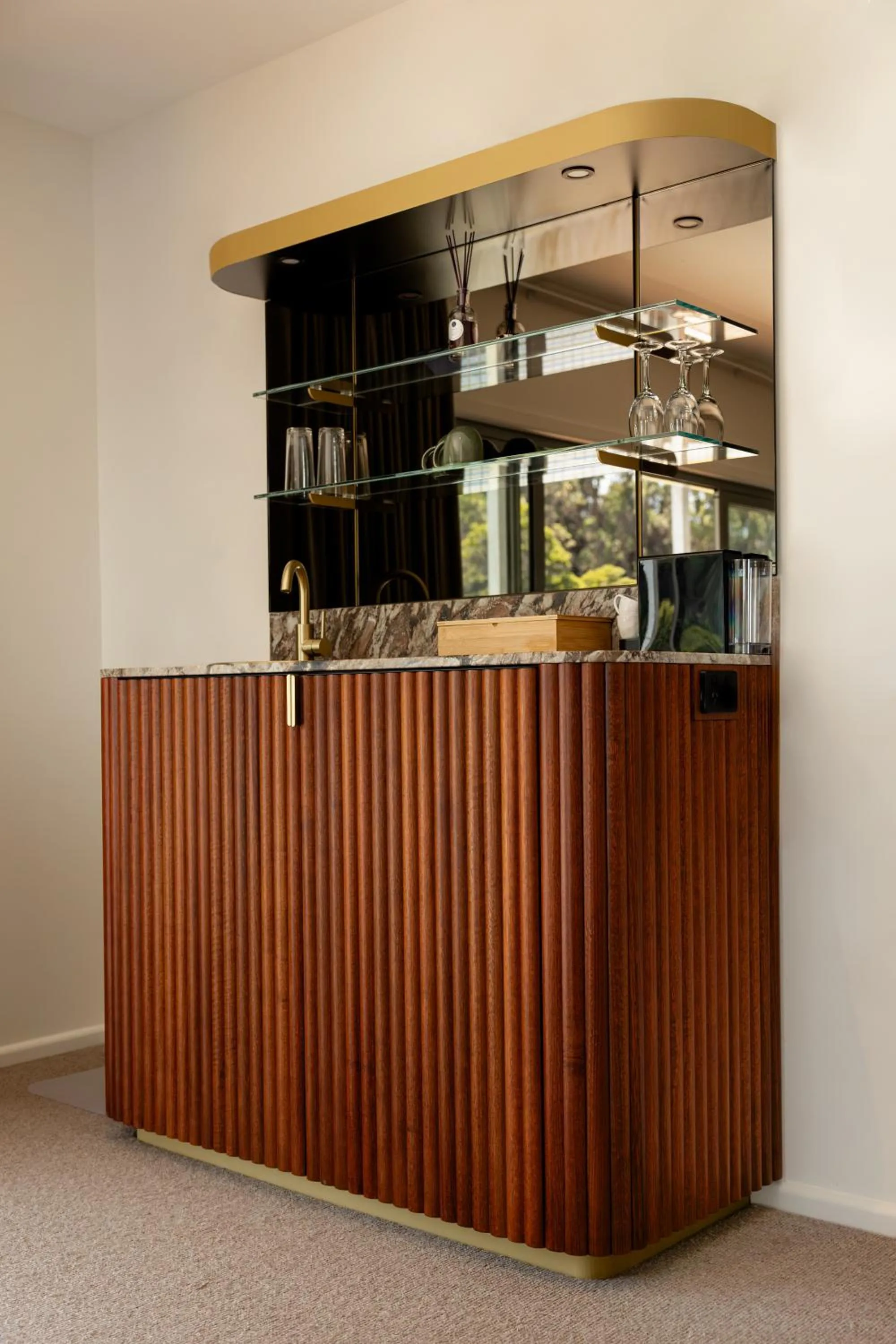 Kitchen or kitchenette in Risby Cove Boutique Hotel