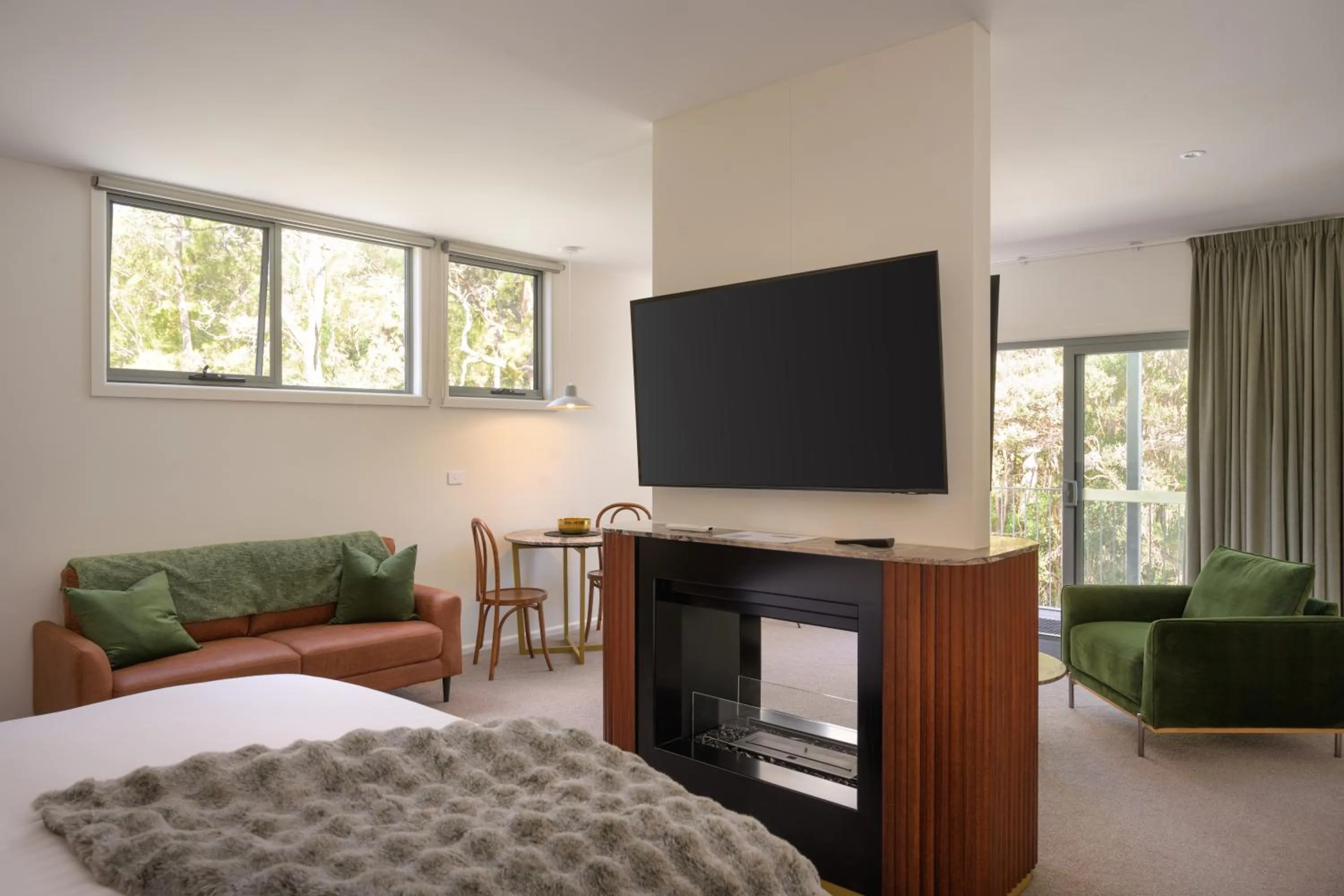 Bed in Risby Cove Boutique Hotel