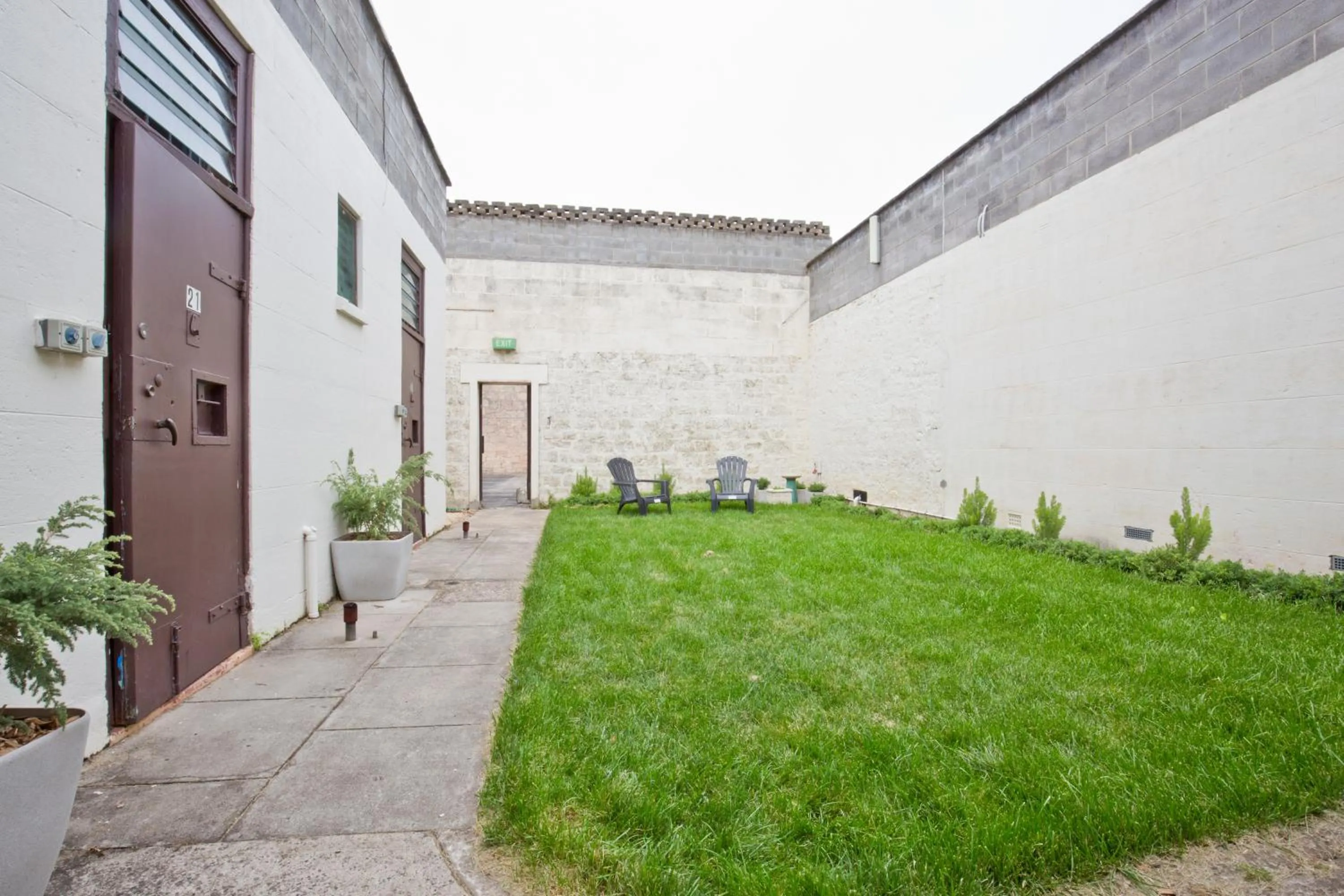 Garden in The Old Mount Gambier Gaol