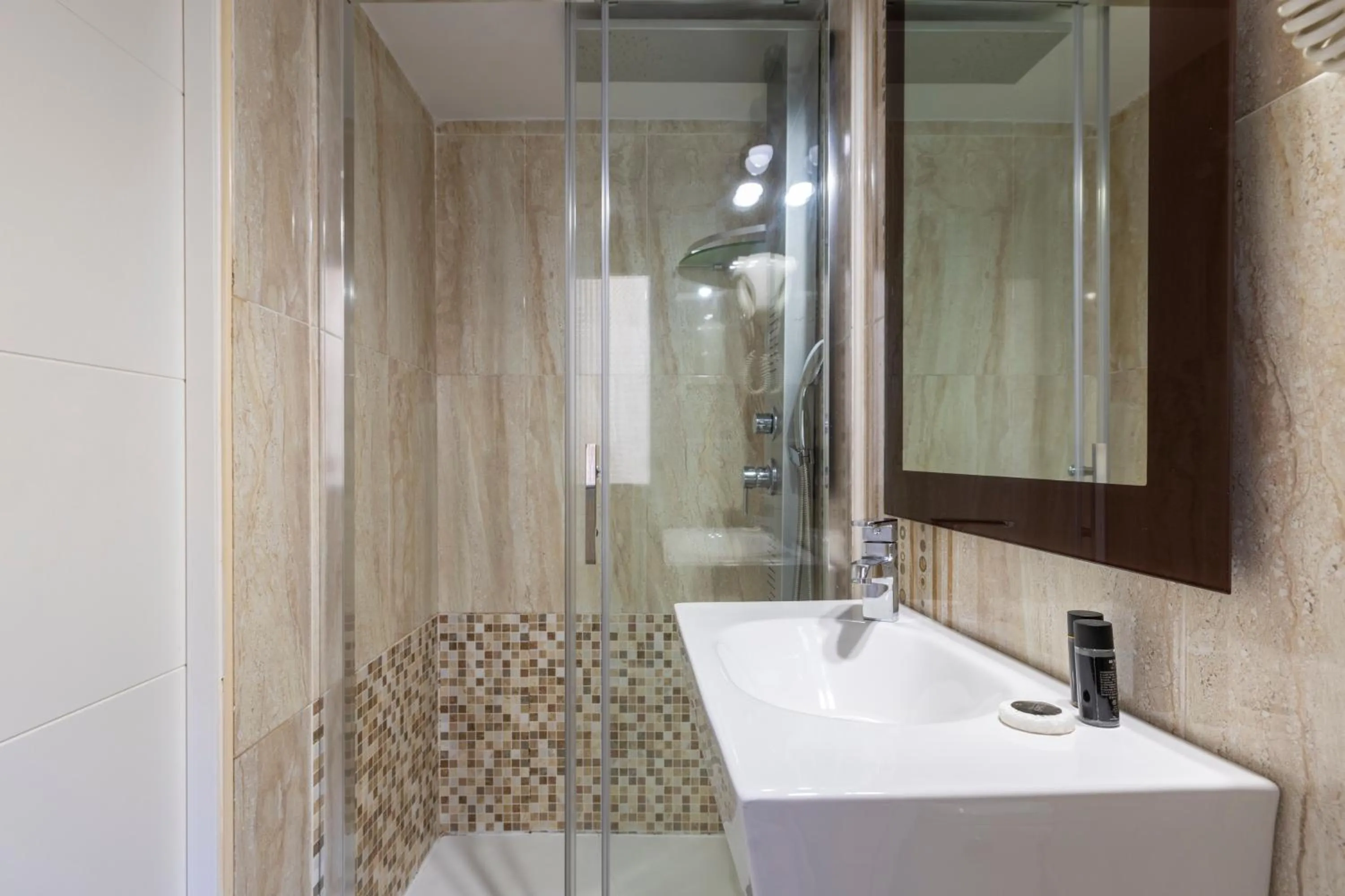 Bathroom in H-A San Mateo Suites