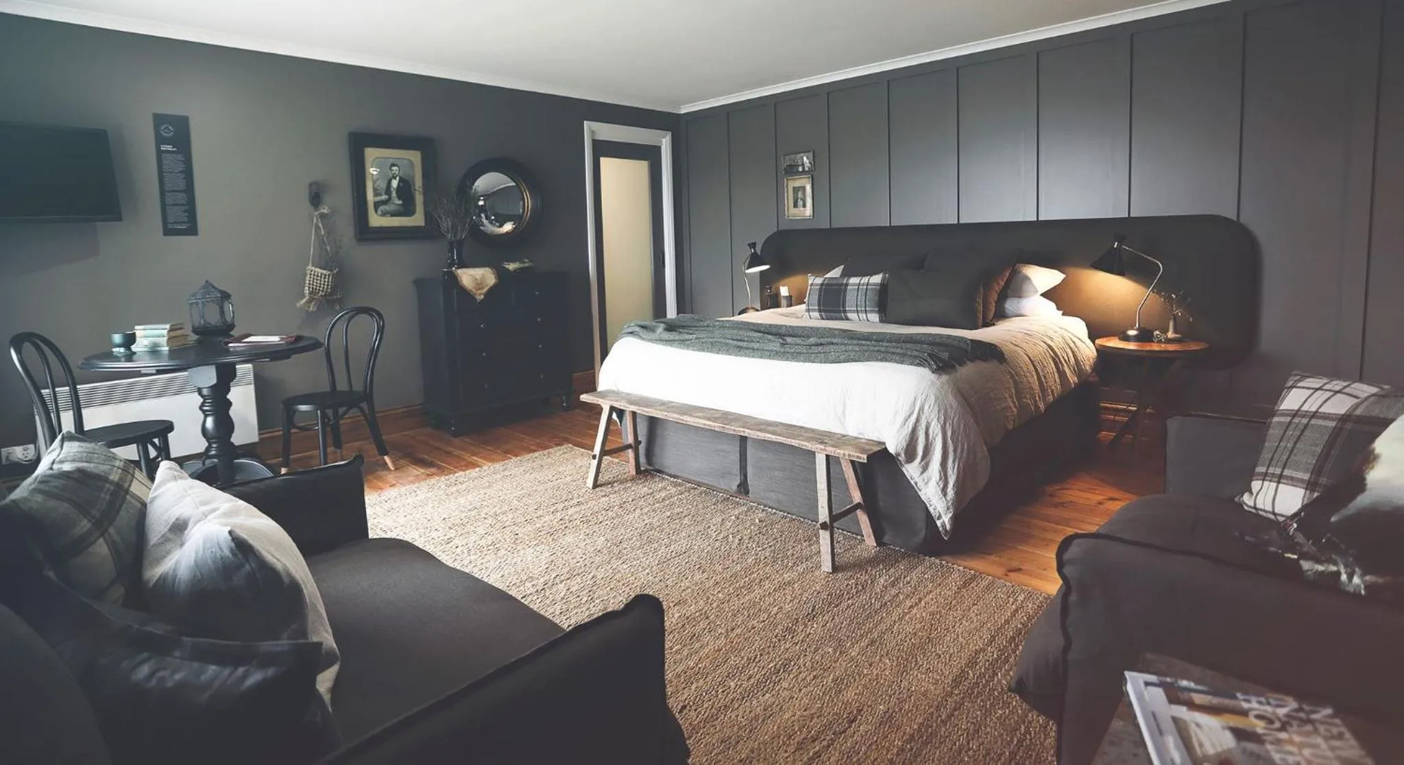 Bed in Ship Inn Stanley