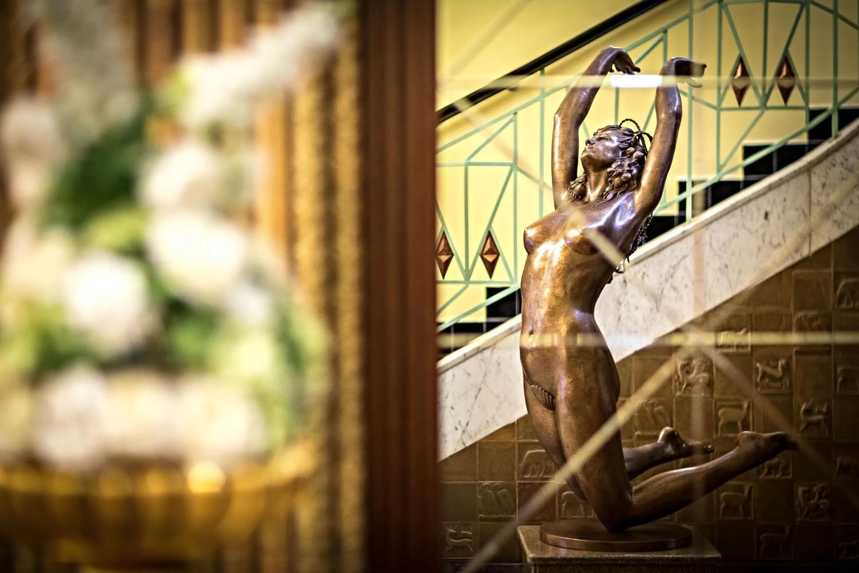 Lobby or reception in Art Deco Imperial Hotel