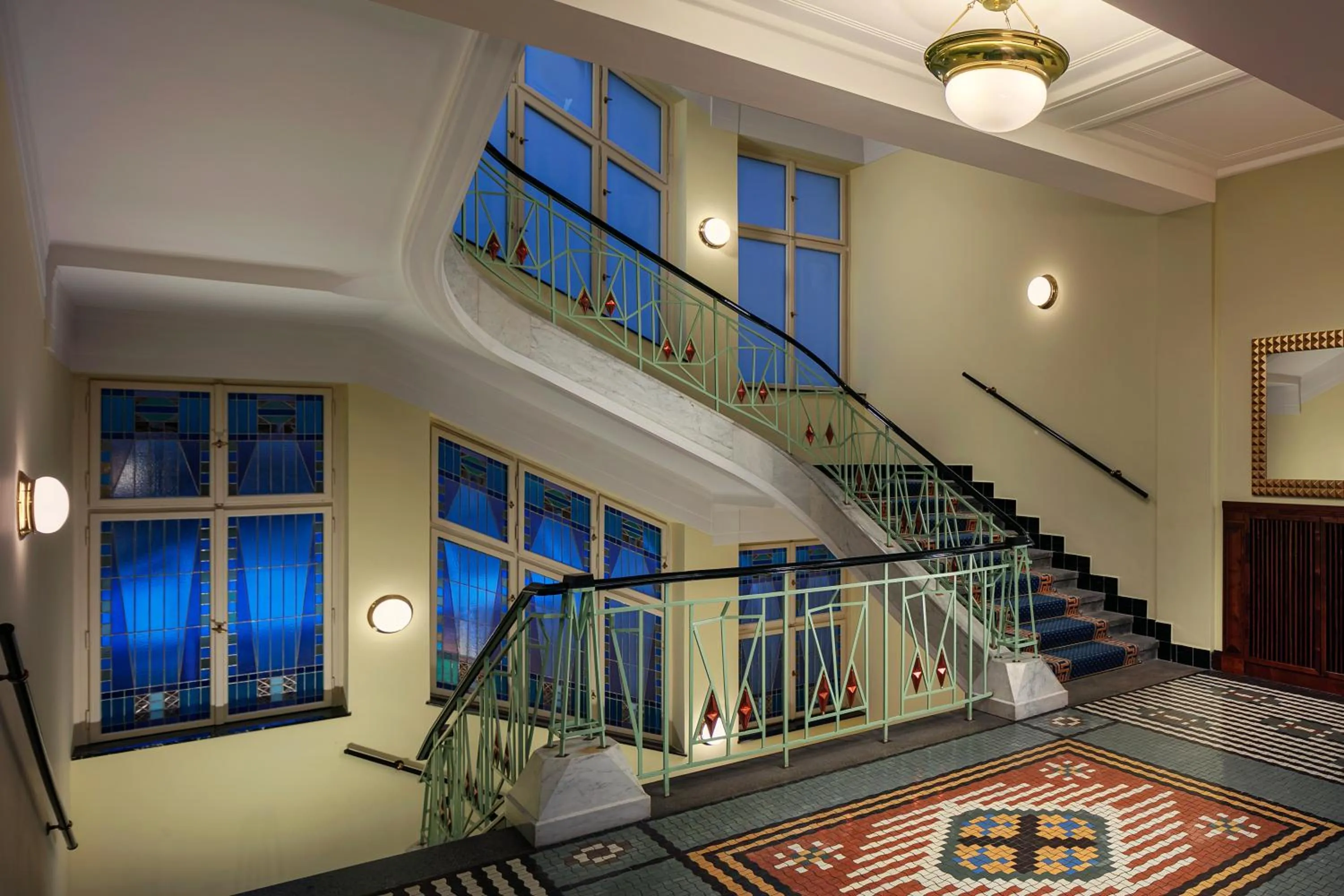 Lobby or reception in Art Deco Imperial Hotel