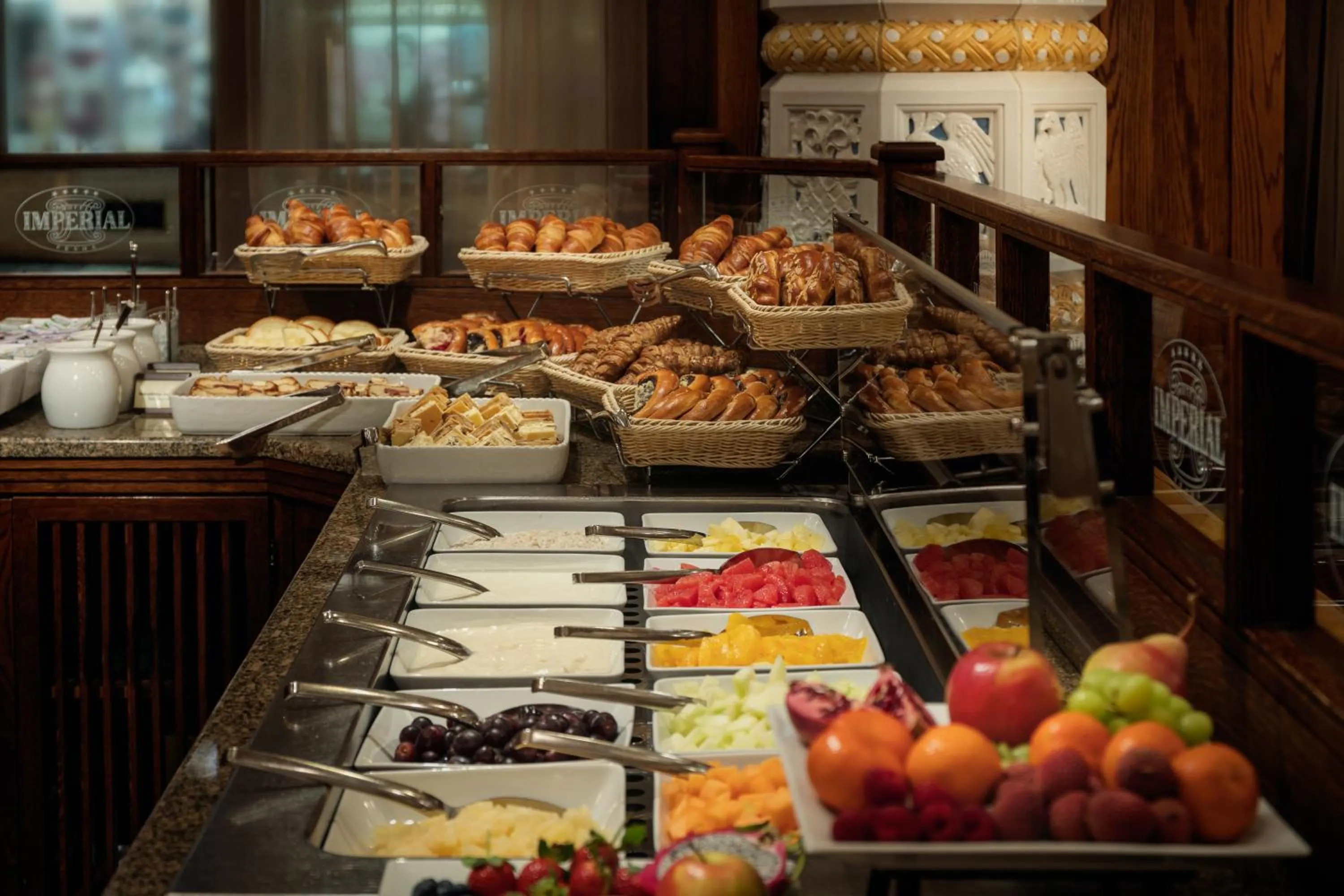 Breakfast in Art Deco Imperial Hotel