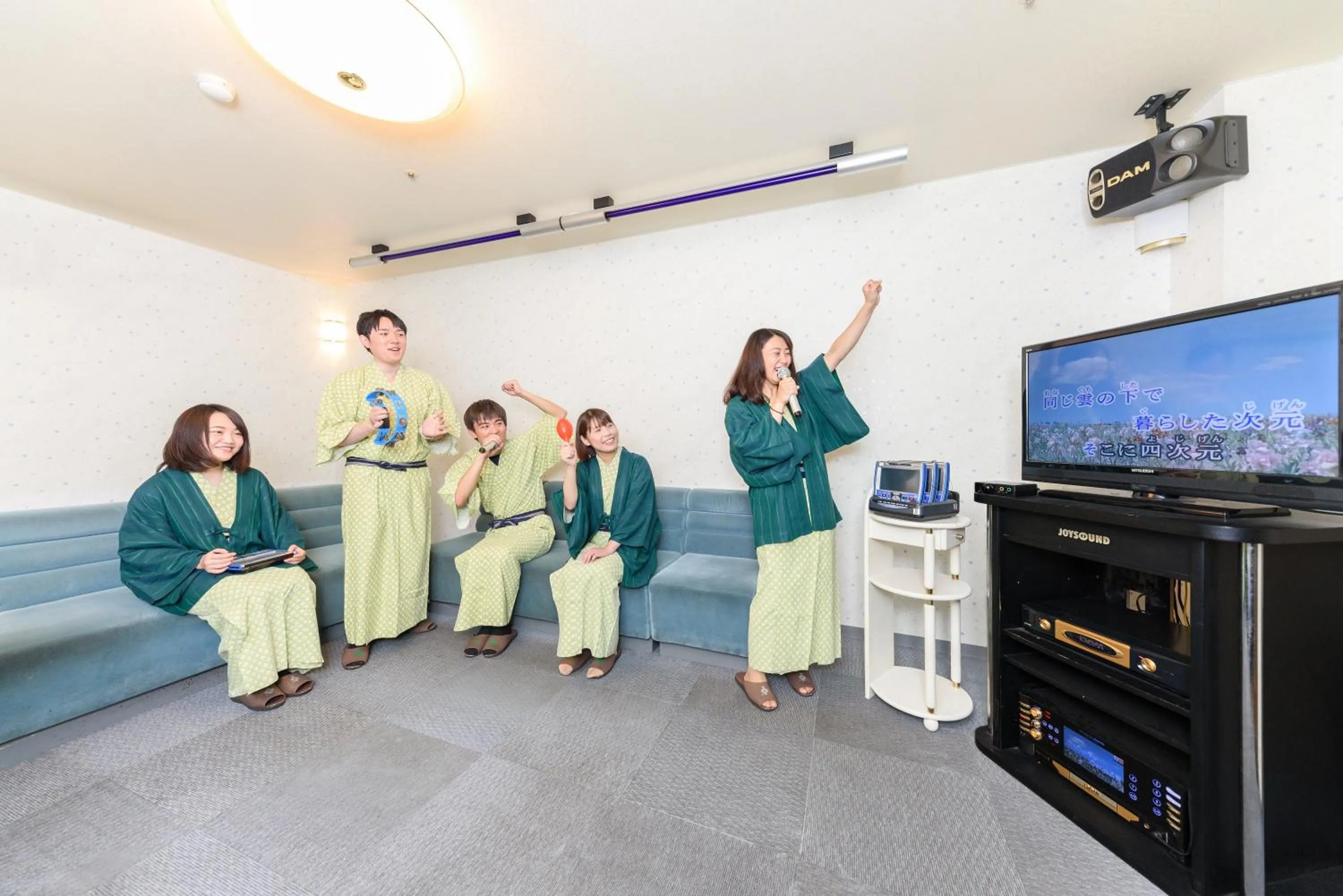 Karaoke in Kijima Kogen Hotel