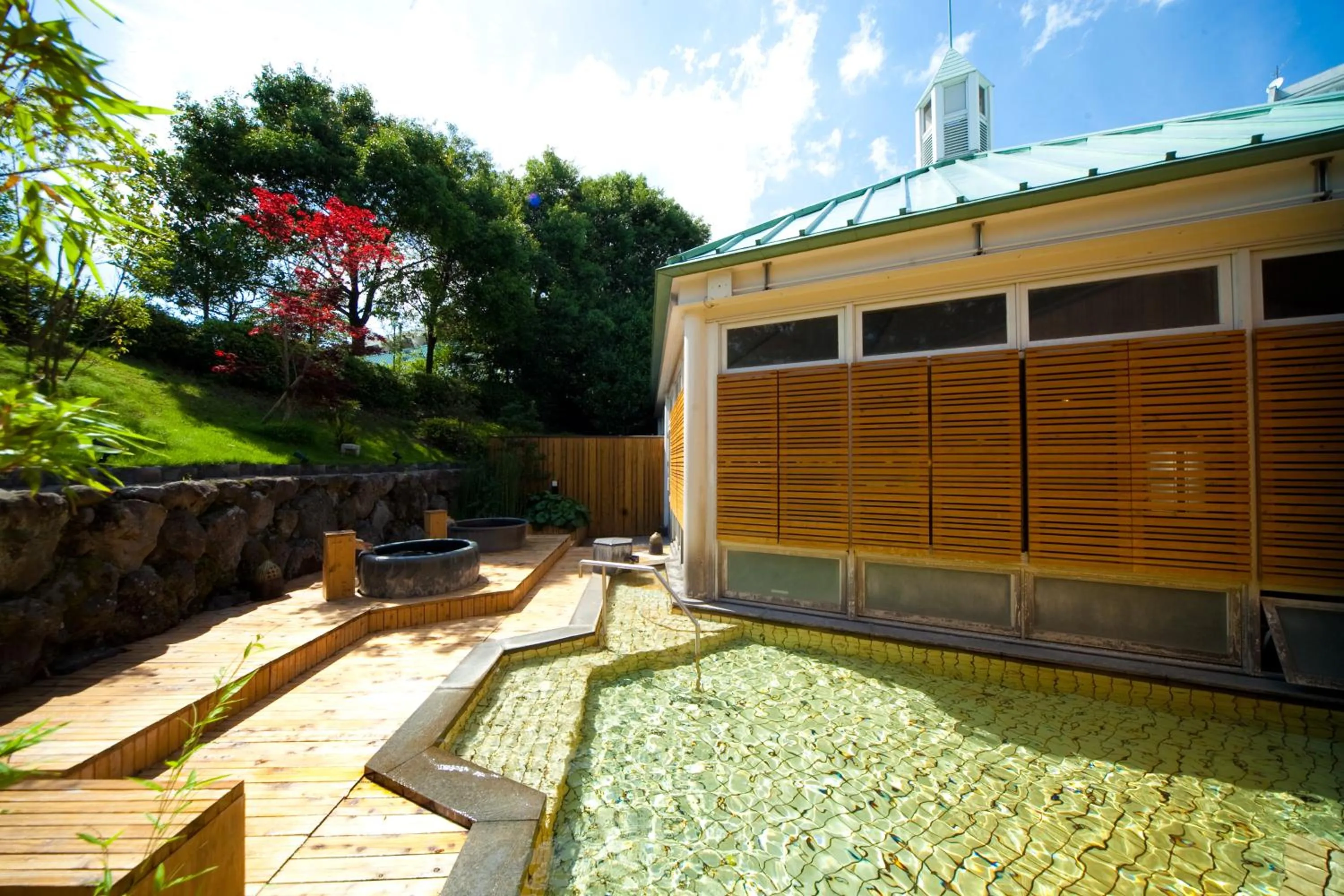 Hot Spring Bath in Kijima Kogen Hotel