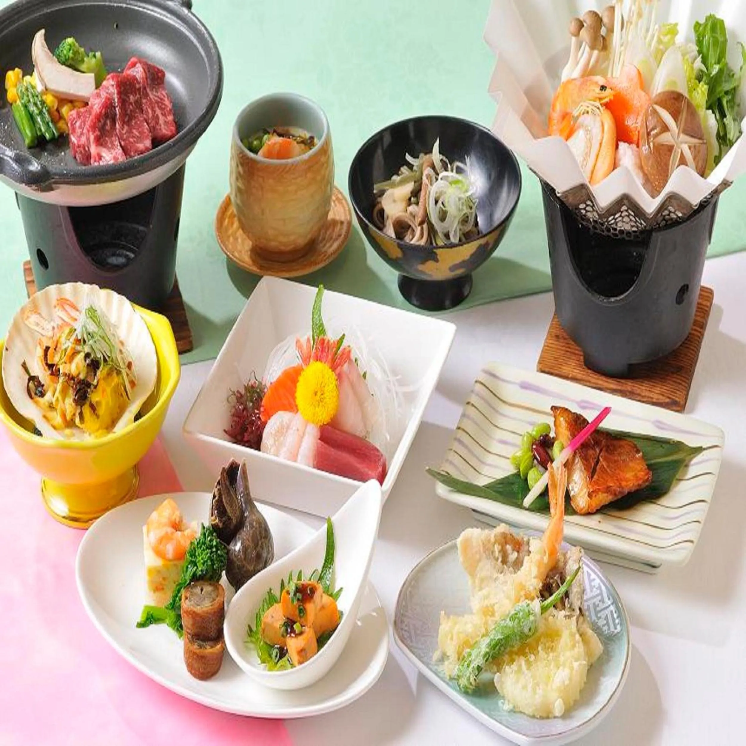 Dinner in Yumoto Ginsenkaku