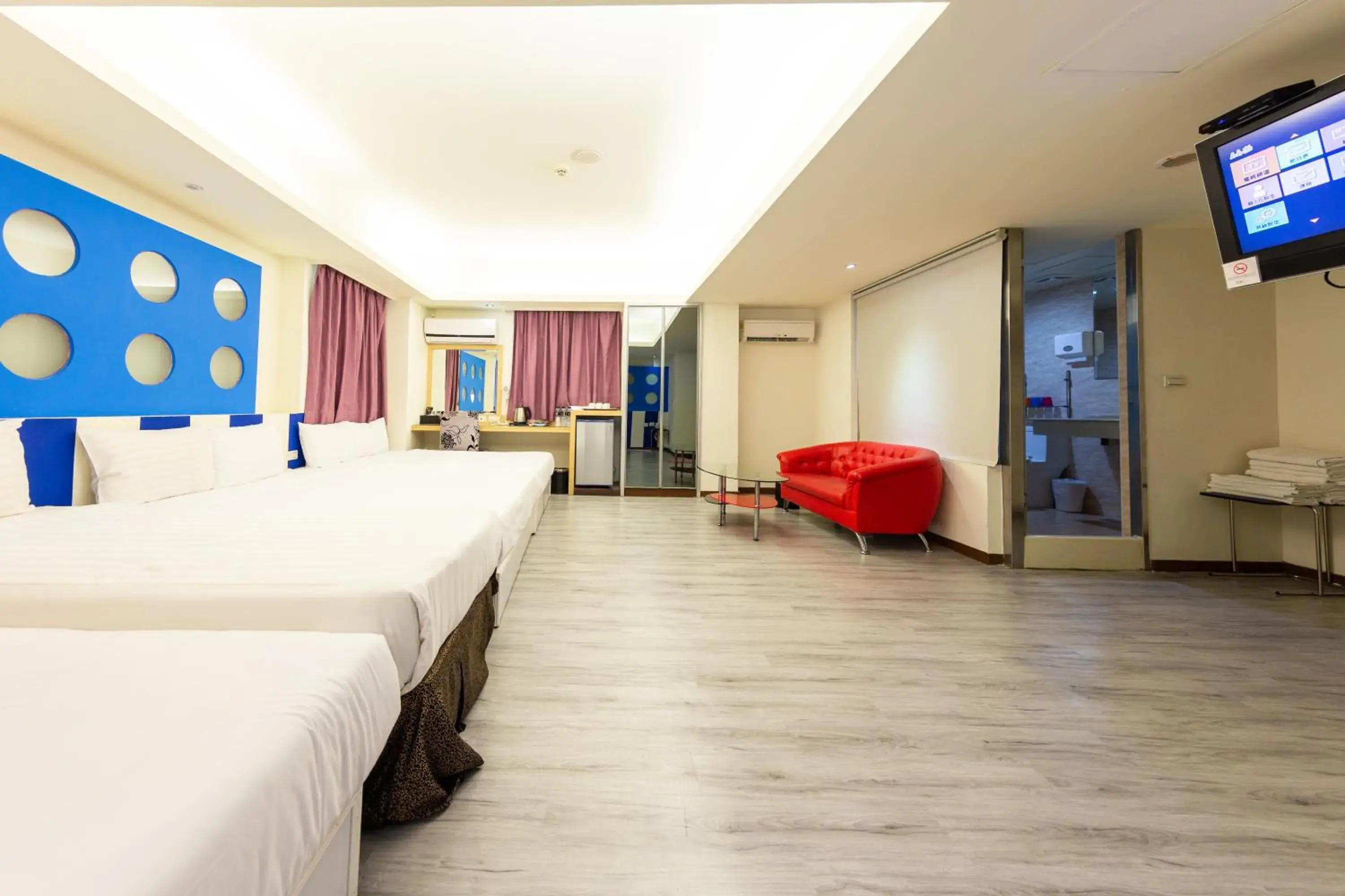 Bed in Newrise Hotel Bed in Newrise Hotel