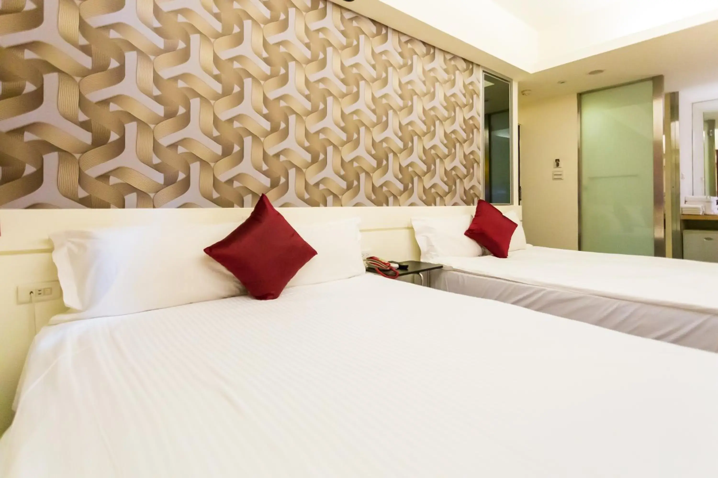 Bed in Newrise Hotel Bed in Newrise Hotel