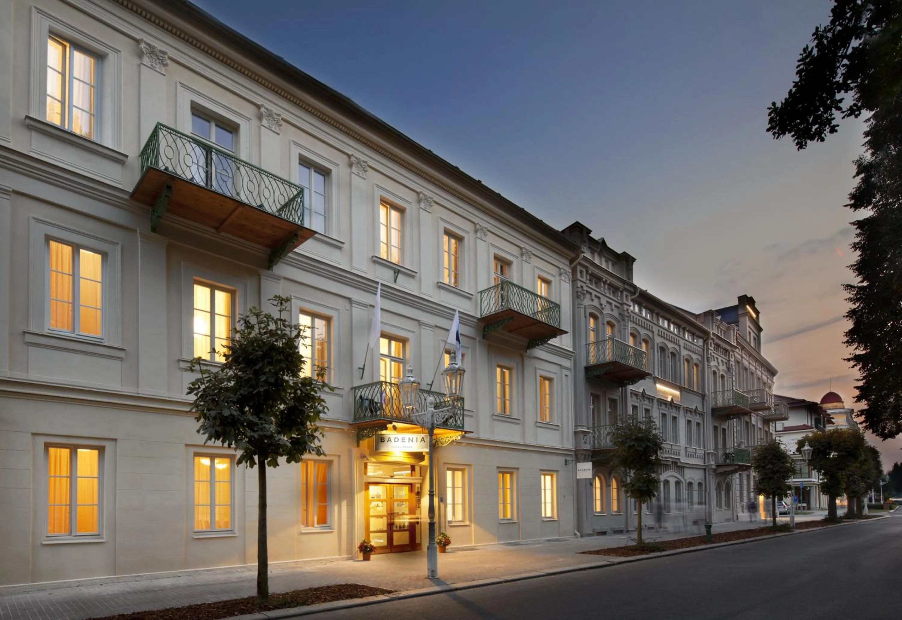 Property building in Badenia Hotel Praha