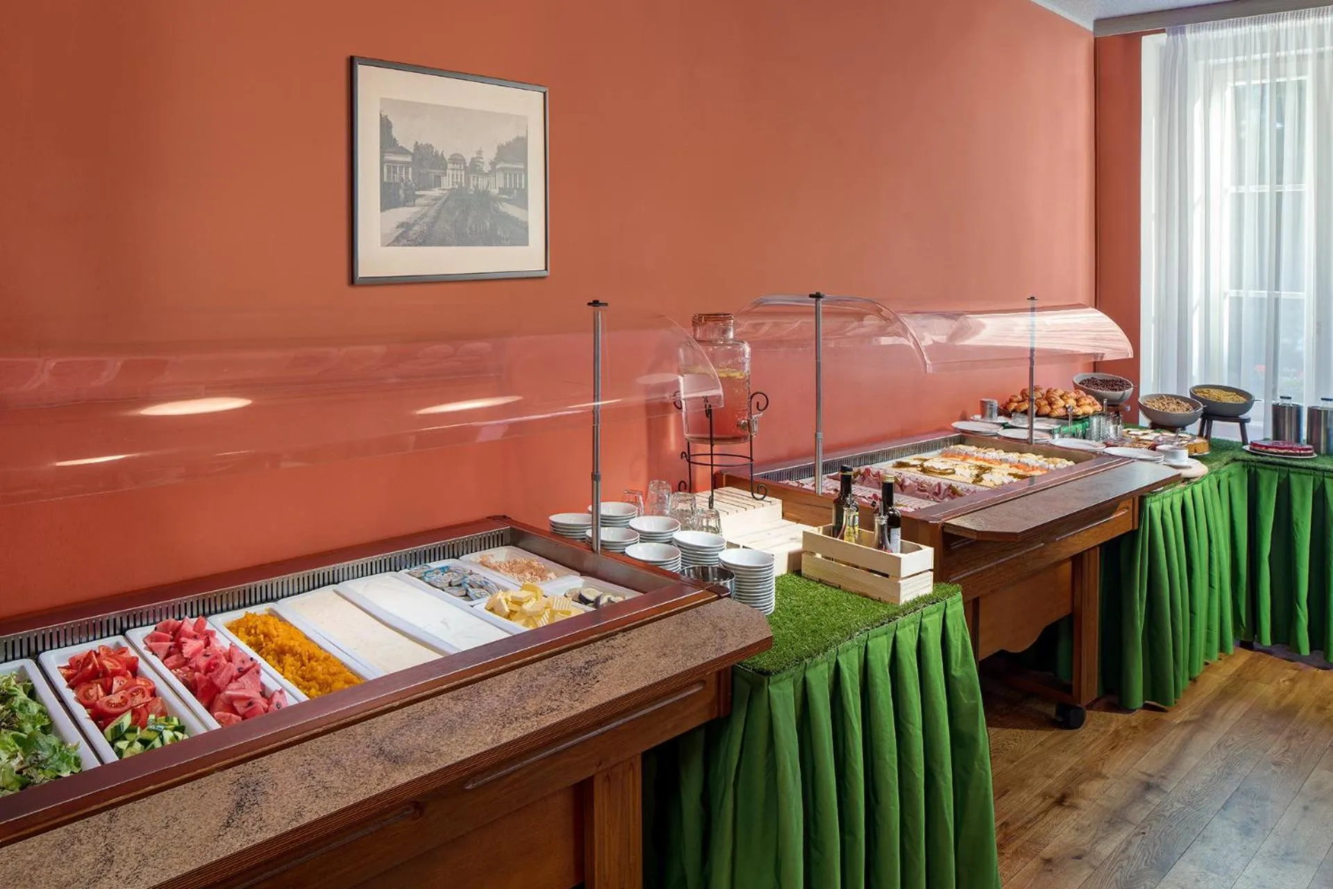 Restaurant/places to eat in Badenia Hotel Praha