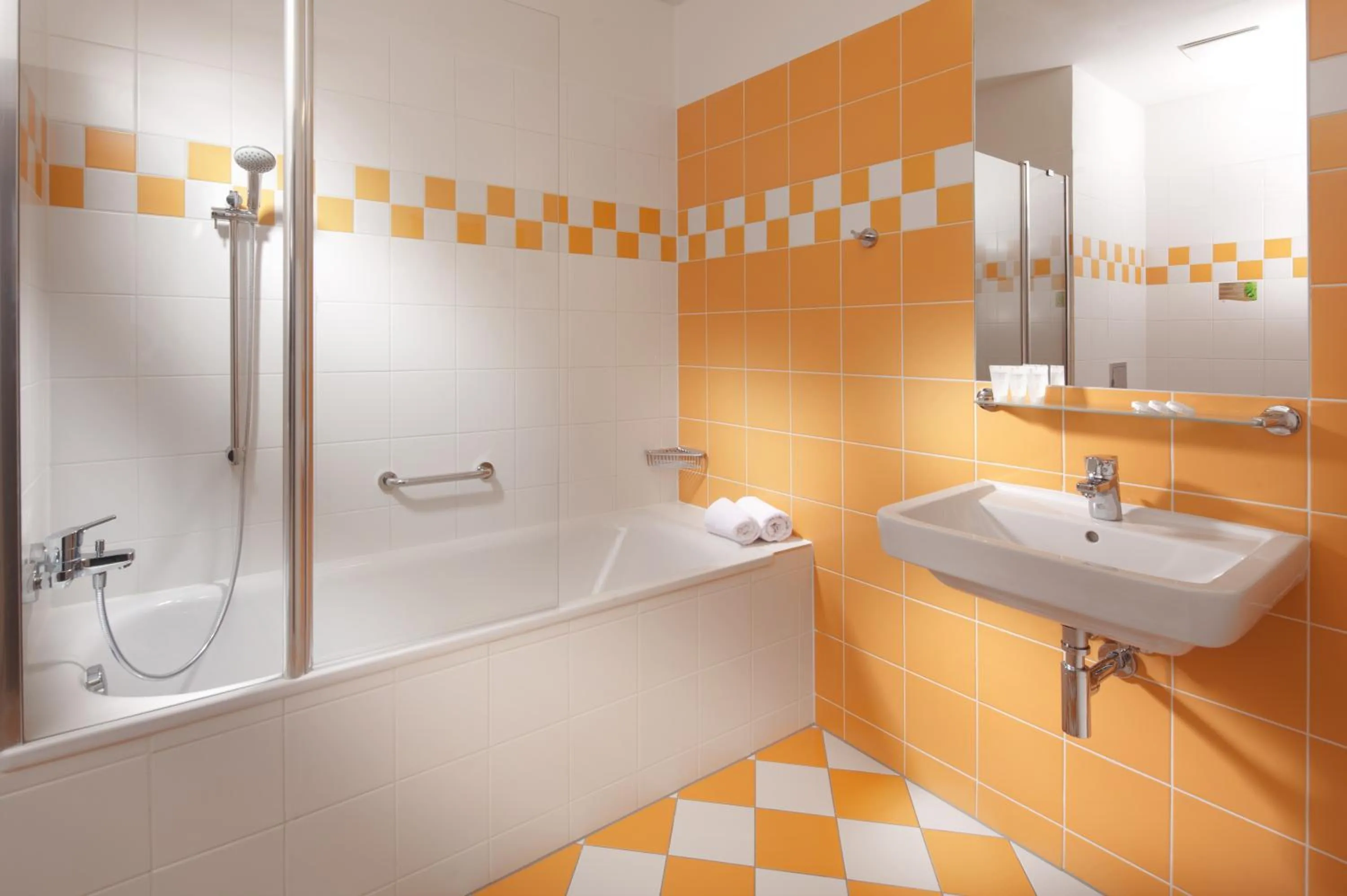 Bathroom in Badenia Hotel Praha