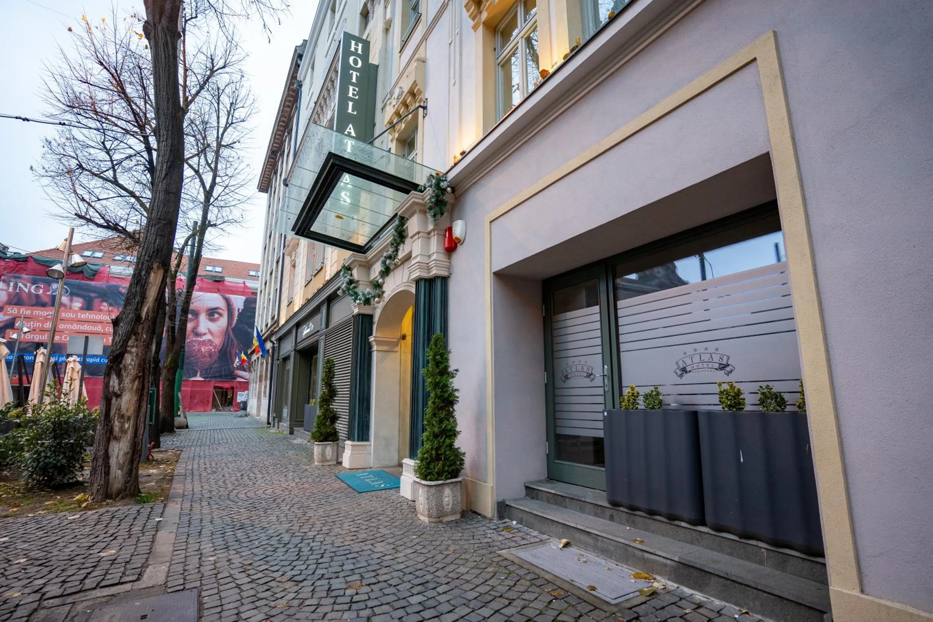 Property building in ATLAS Hotel