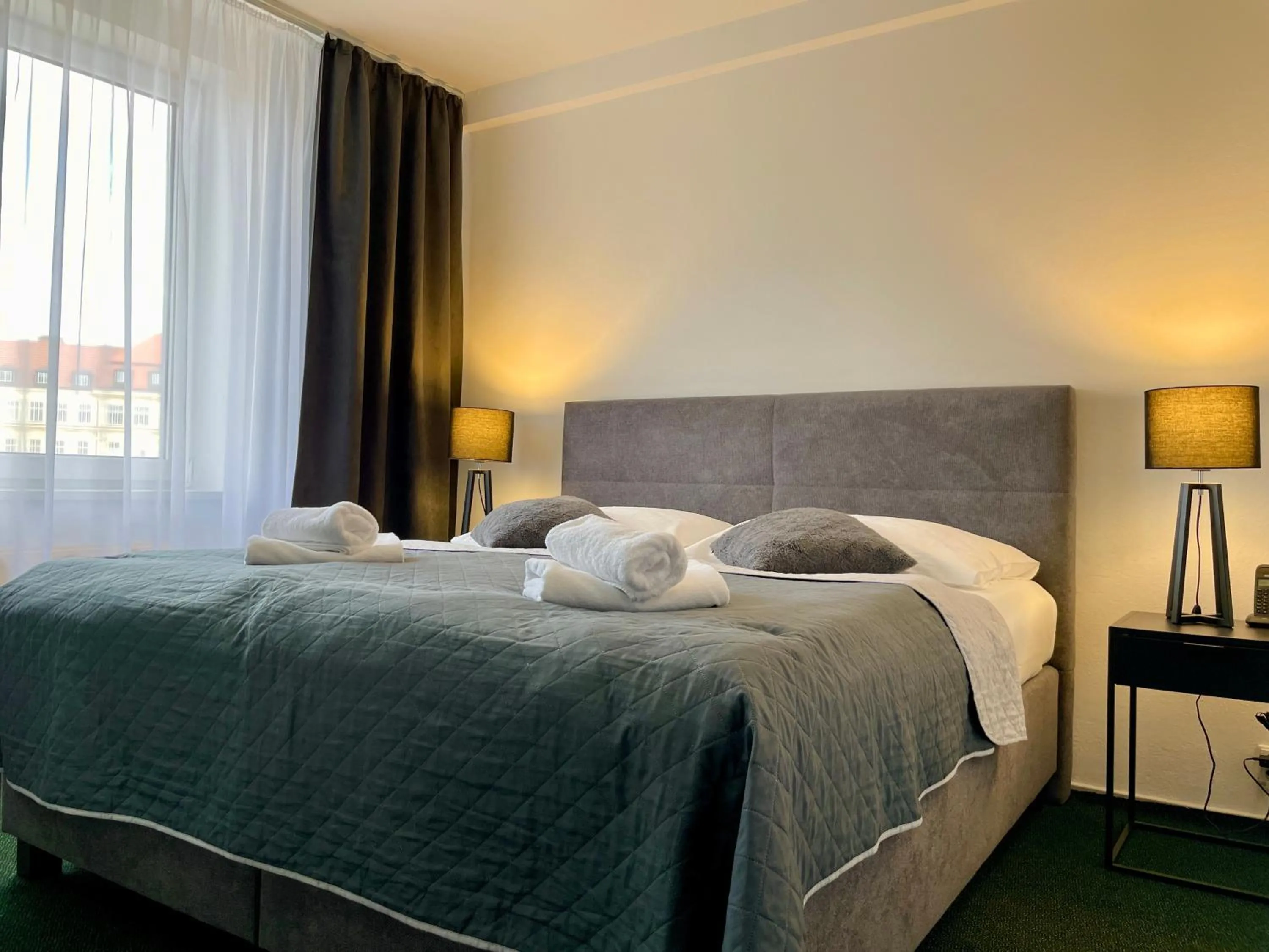 Bedroom, Bed in A-Austerlitz Hotel