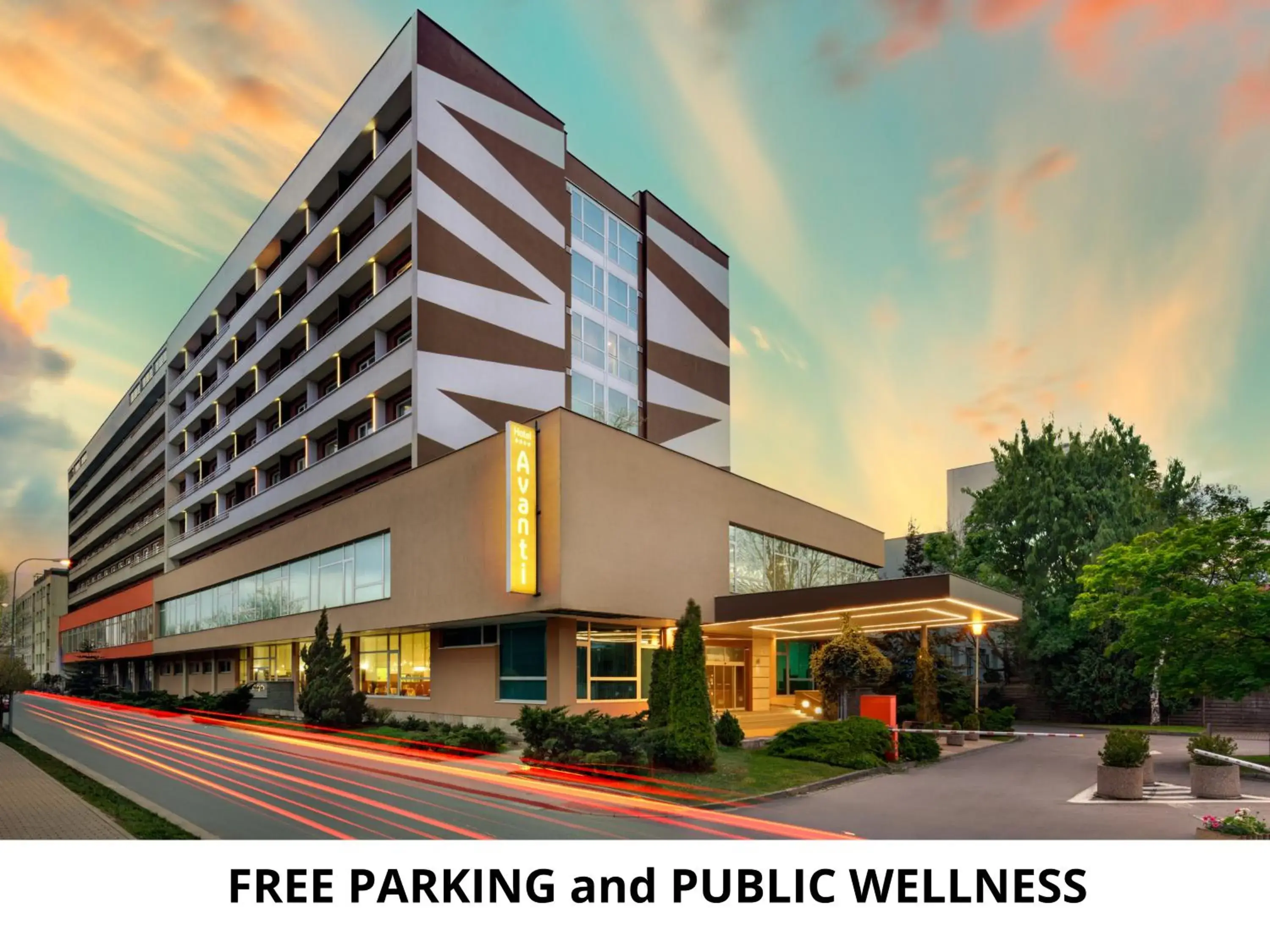 Property building in Avanti Hotel Property building in Avanti Hotel