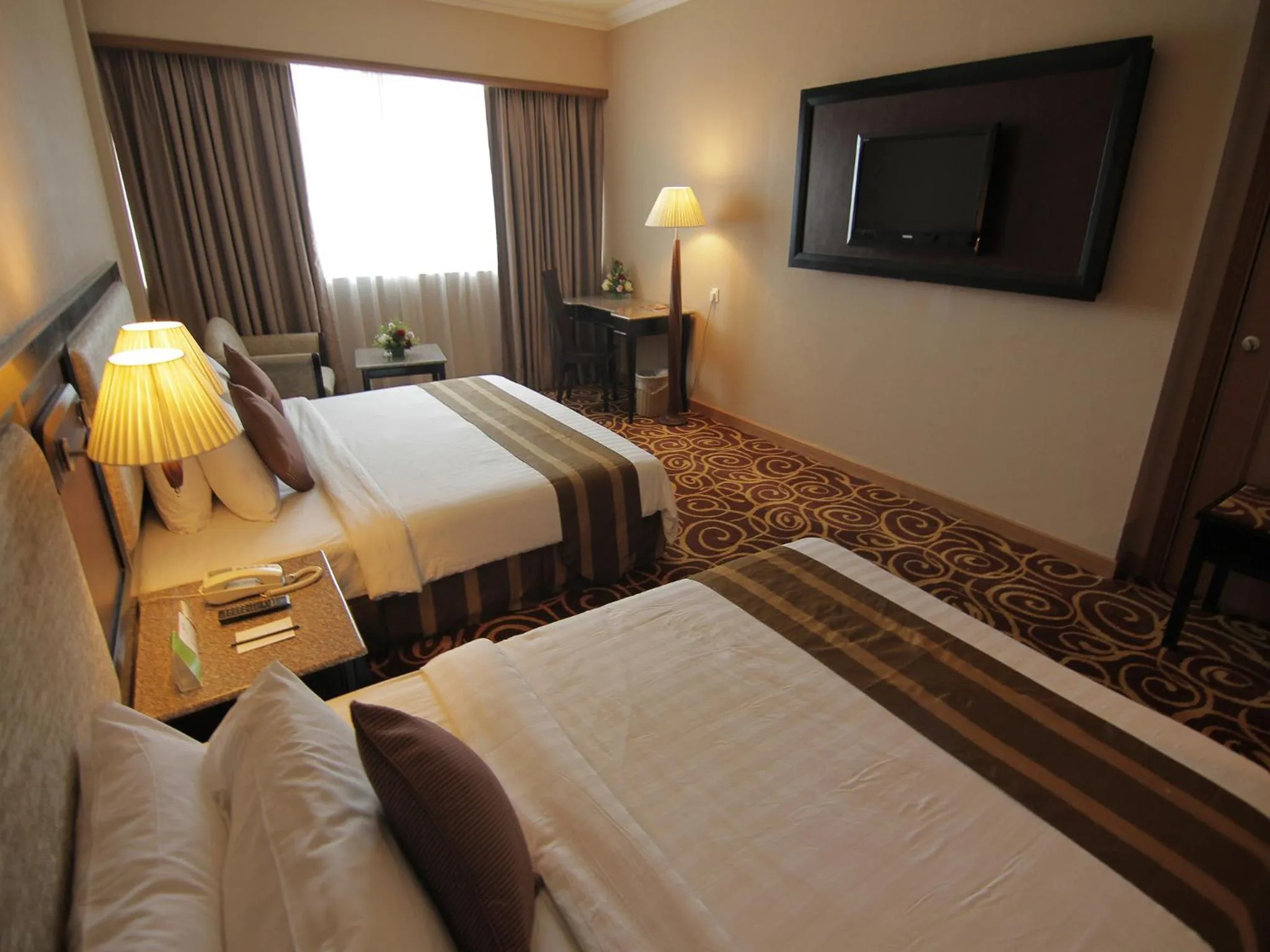 Bed in Mega Hotel Sdn Bhd