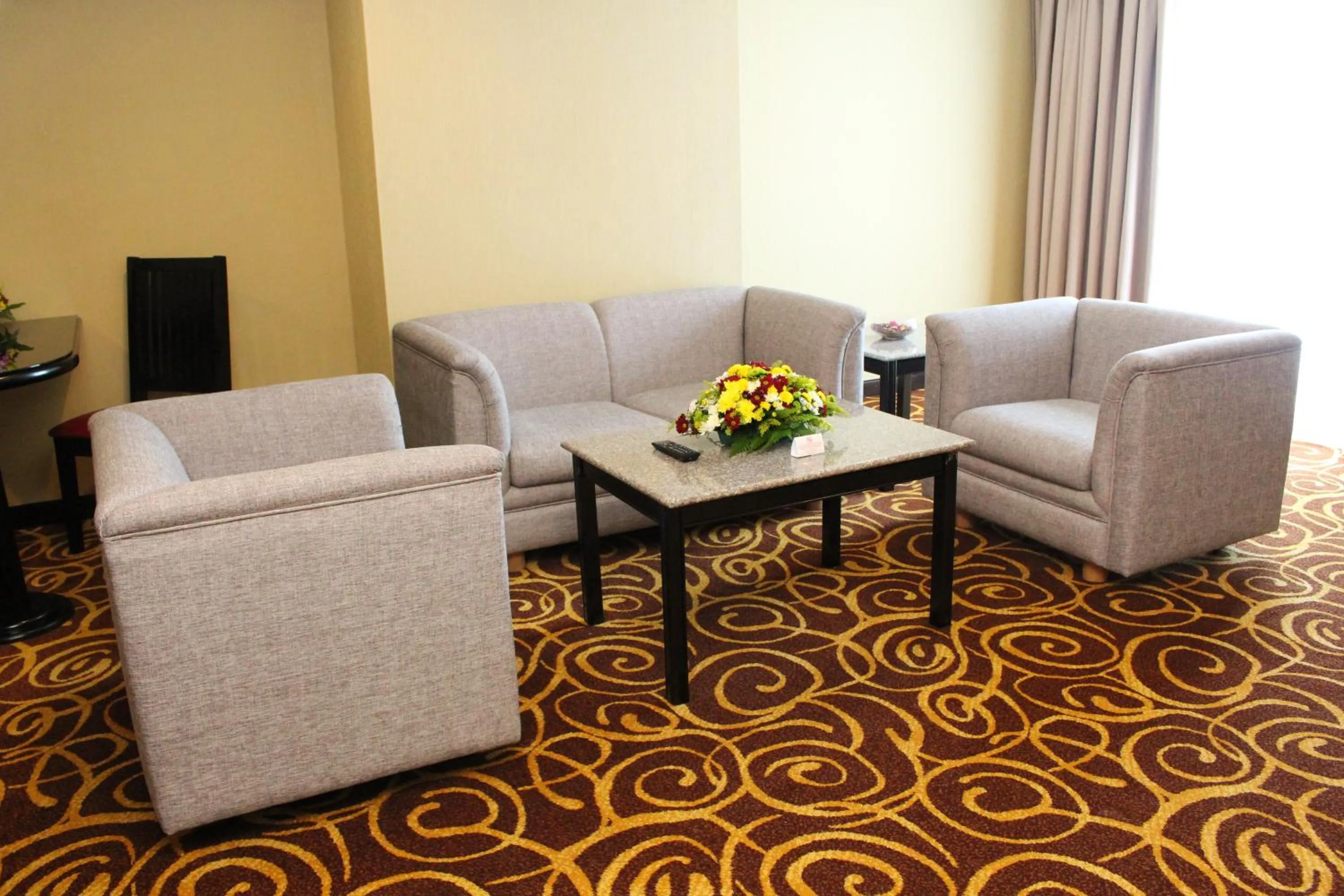 Living room in Mega Hotel Sdn Bhd