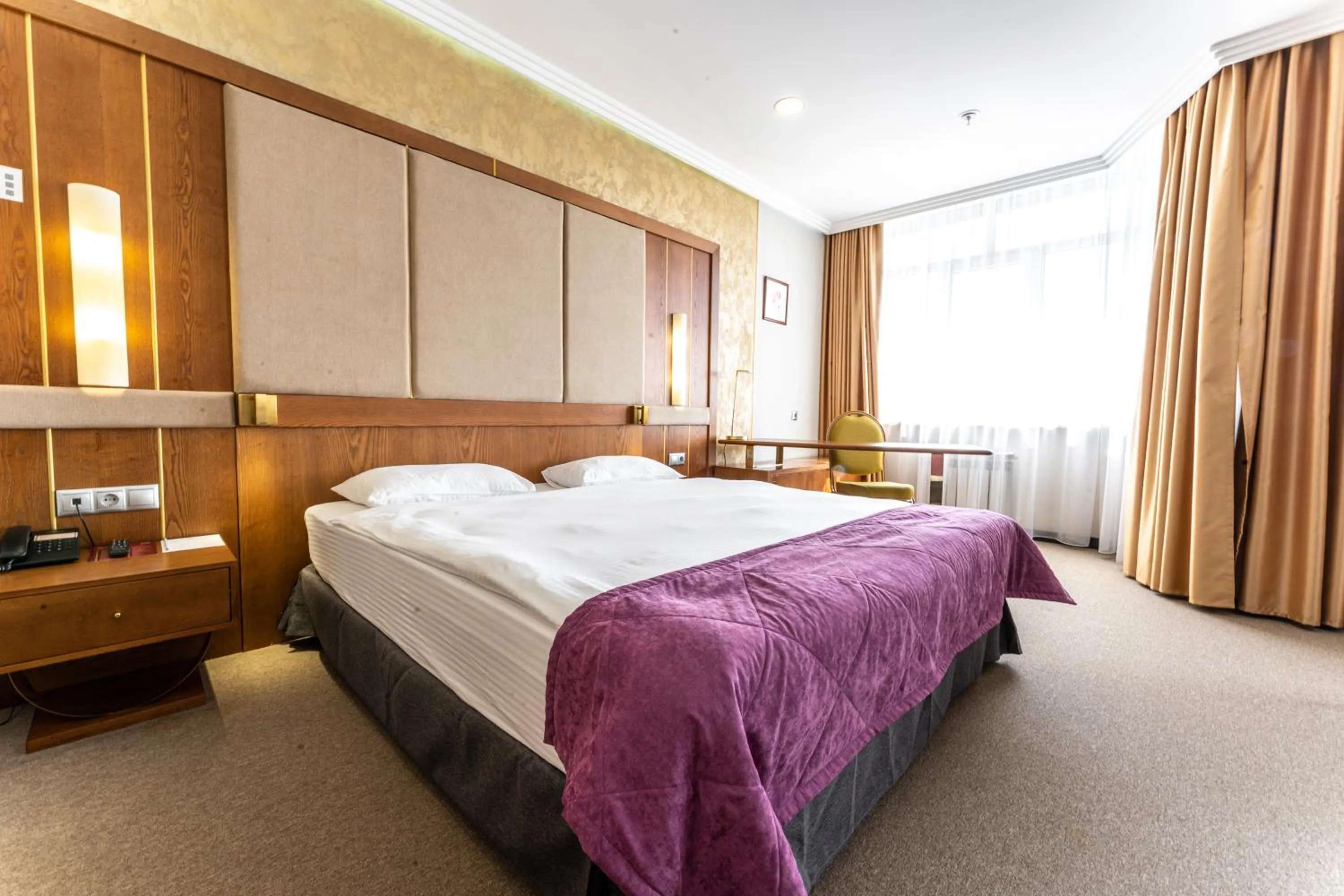 Bed in Reikartz Sky Almaty