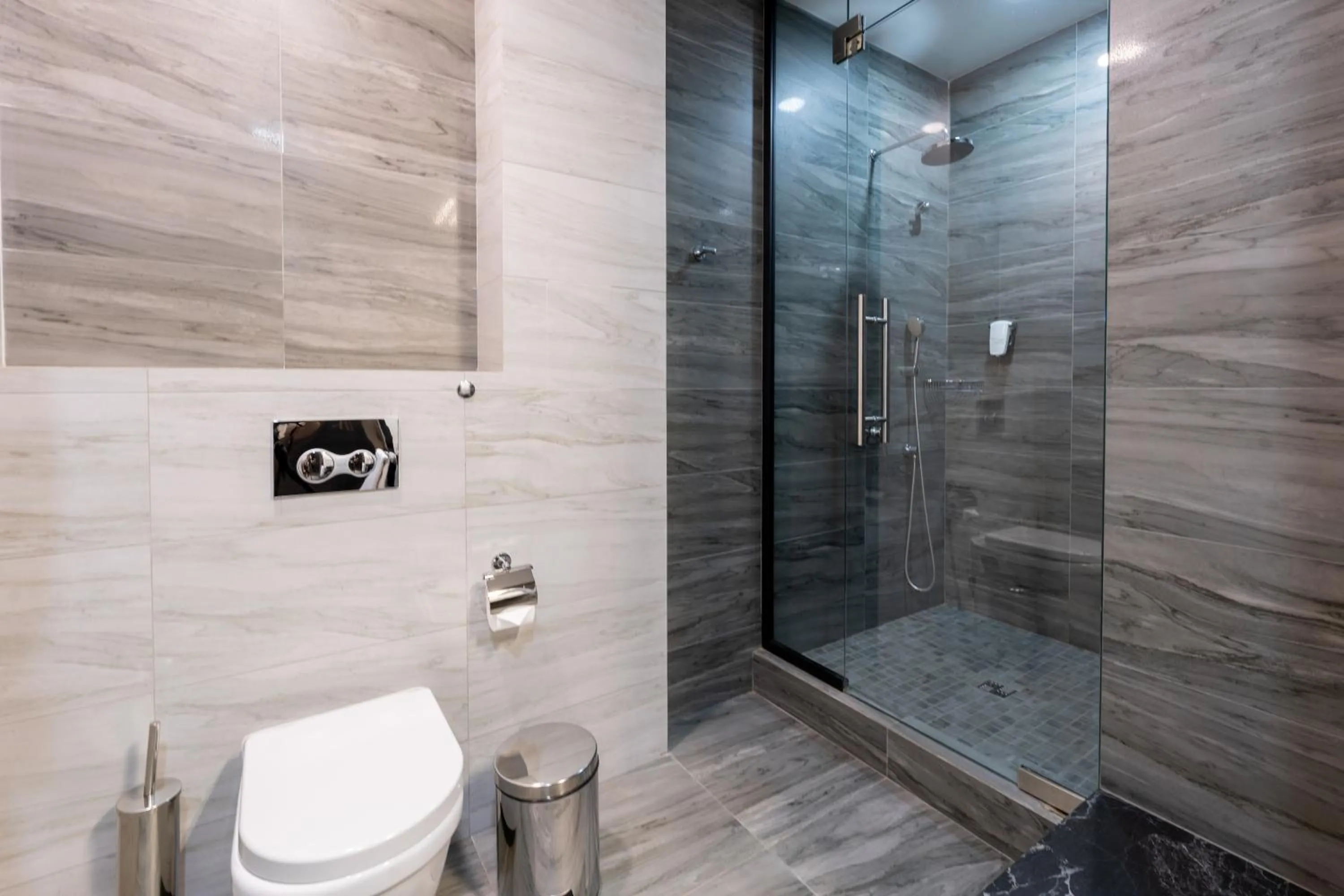 Shower in Reikartz Sky Almaty