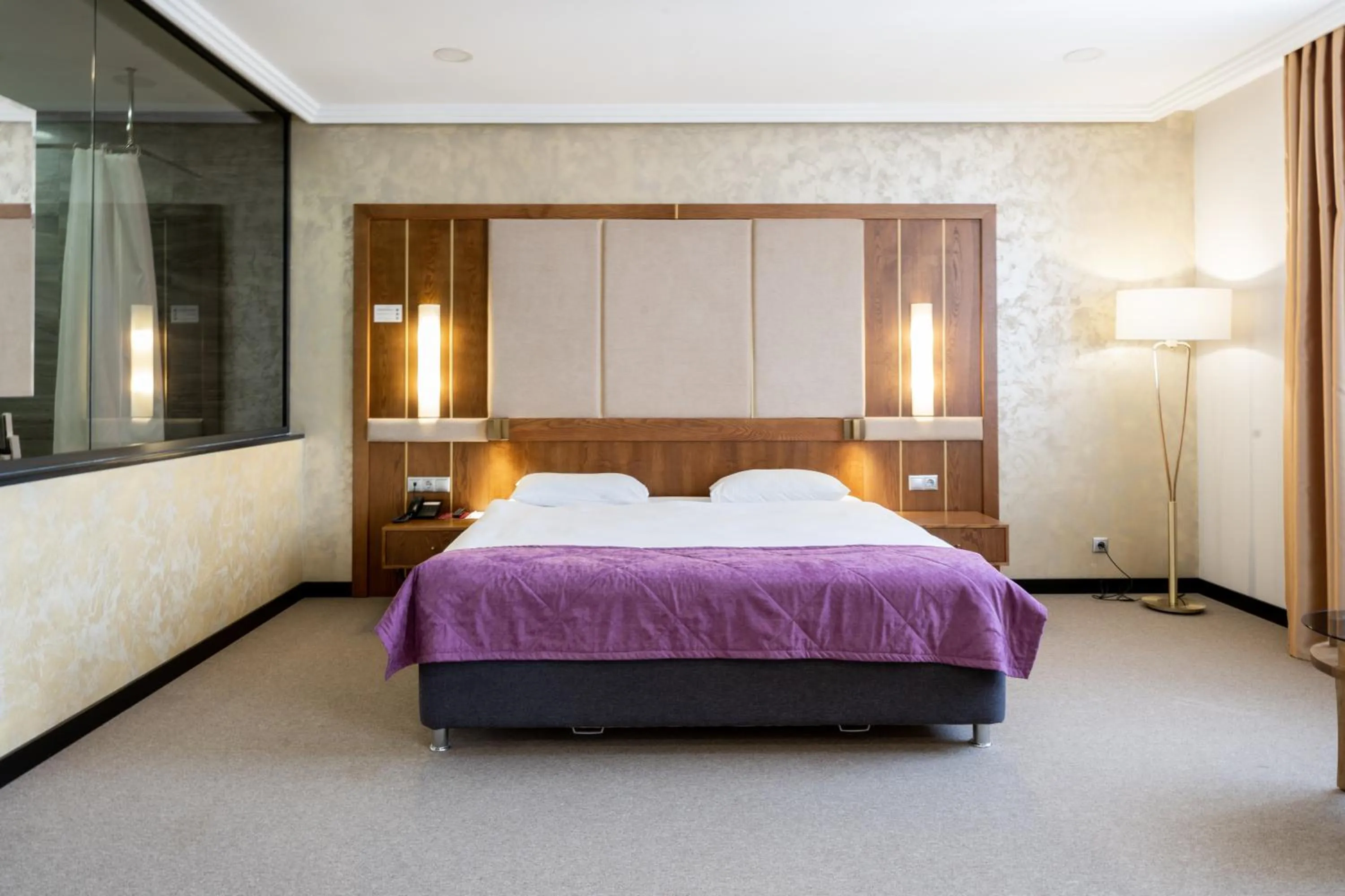 Bed in Reikartz Sky Almaty