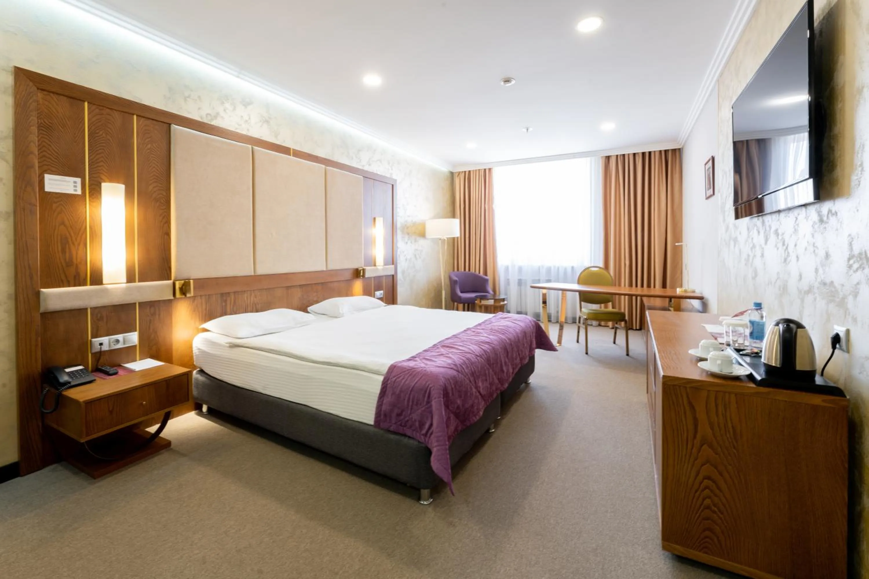 Bed in Reikartz Sky Almaty