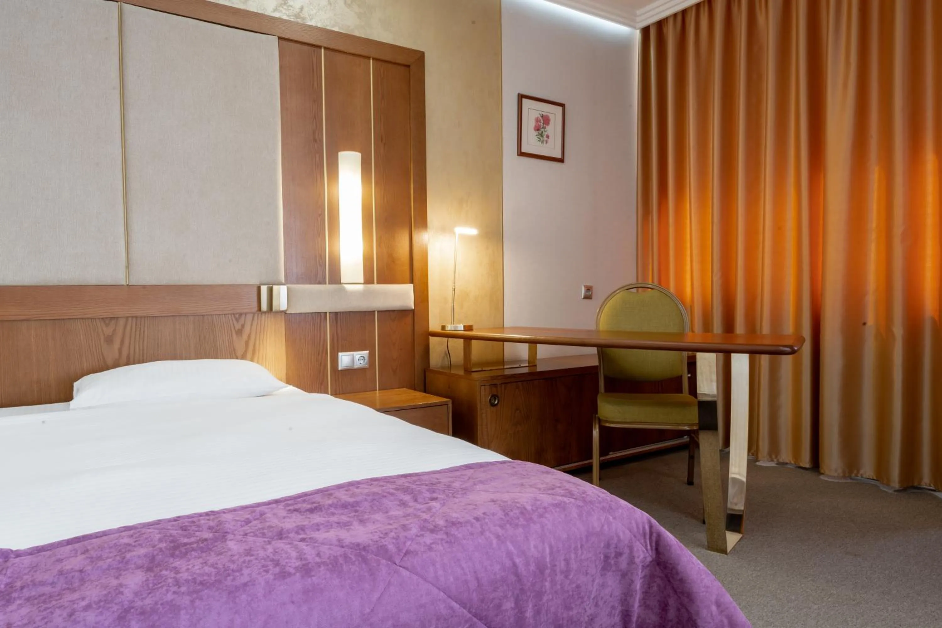 Bed in Reikartz Sky Almaty