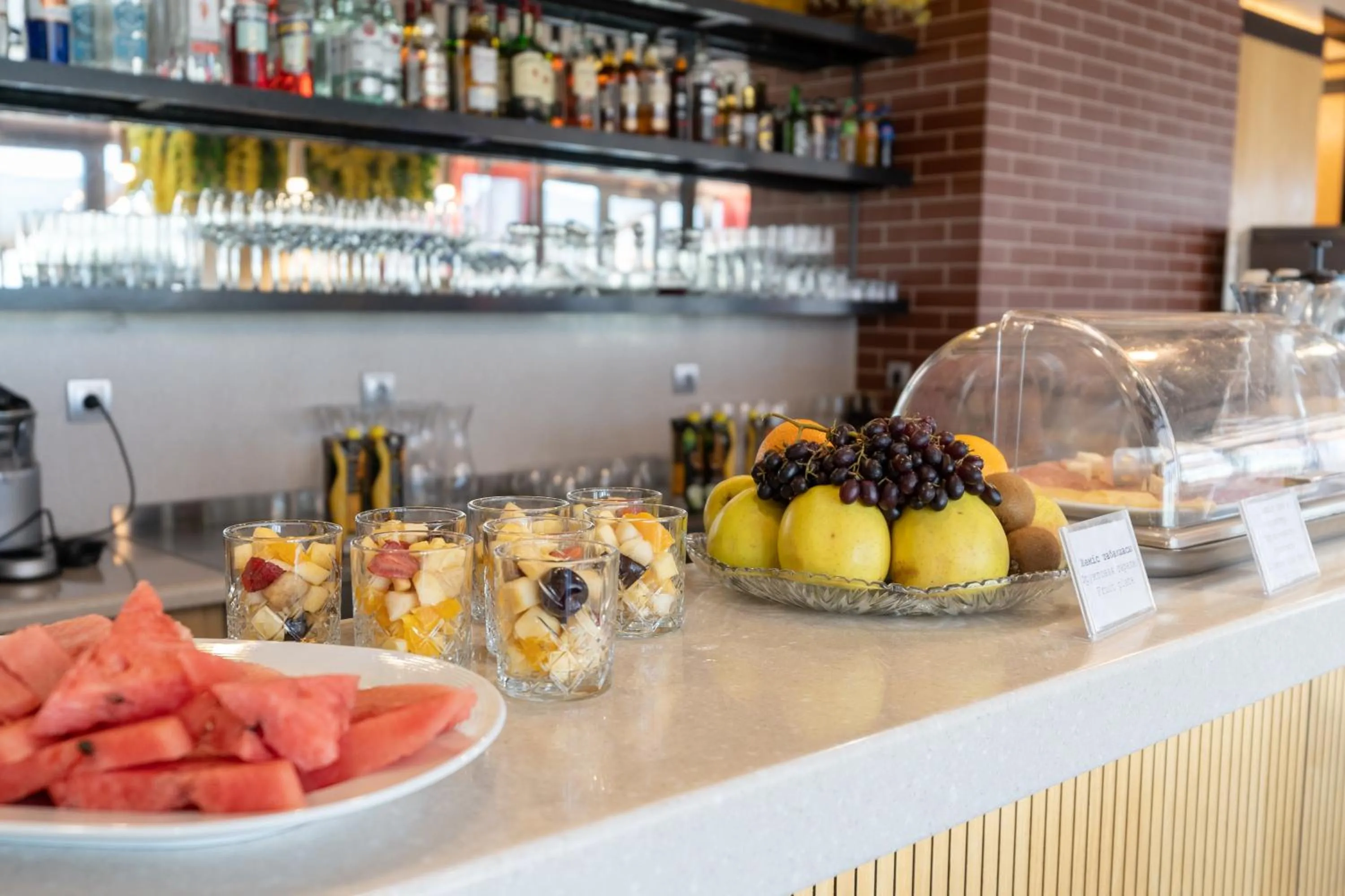 Food and drinks in Reikartz Sky Almaty