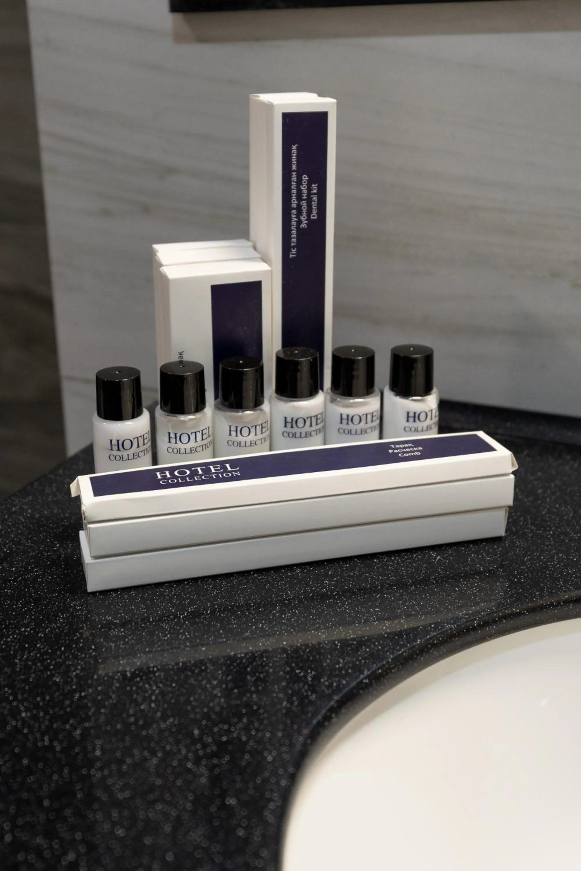 Bathroom in Reikartz Sky Almaty