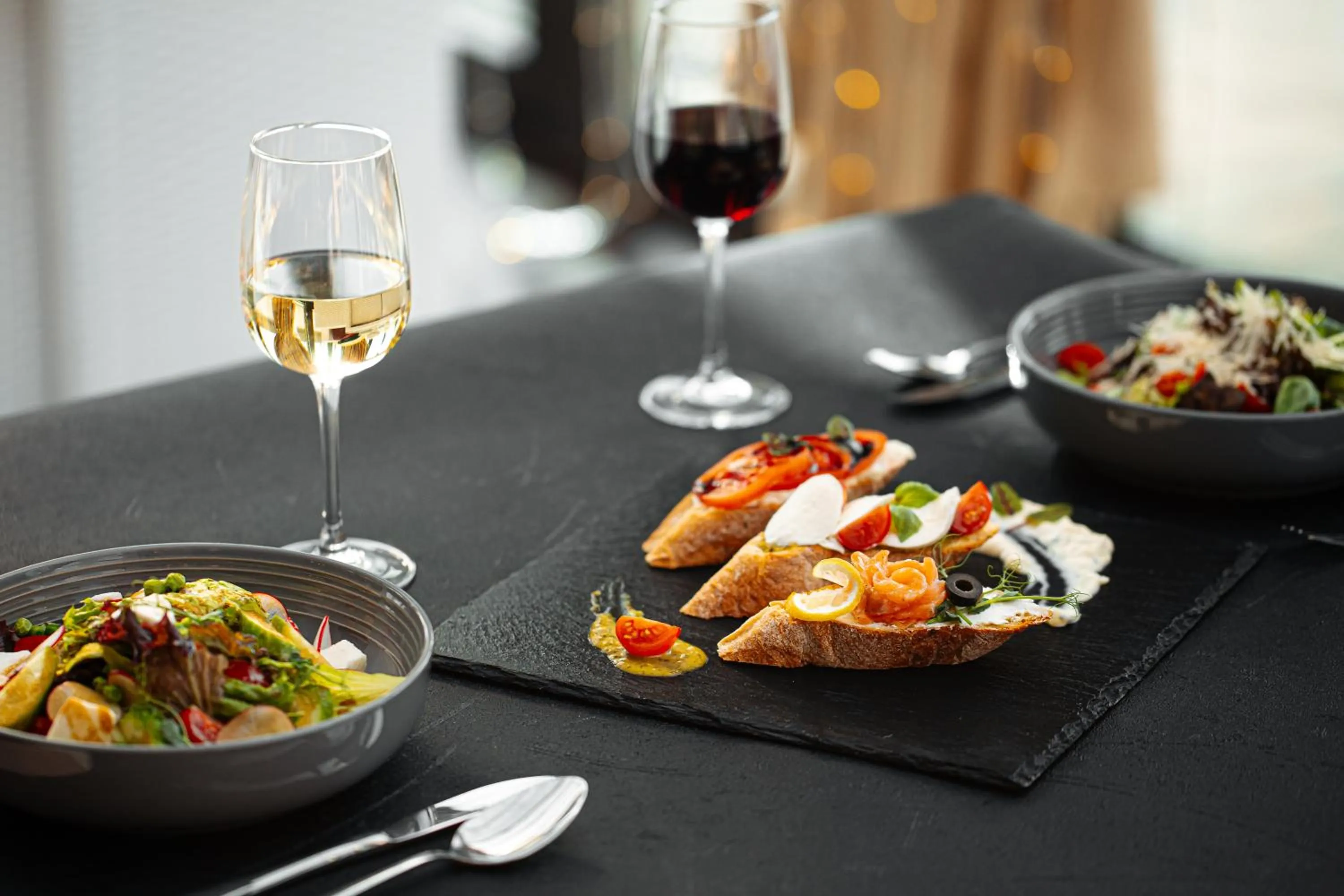 Food and drinks in Reikartz Sky Almaty