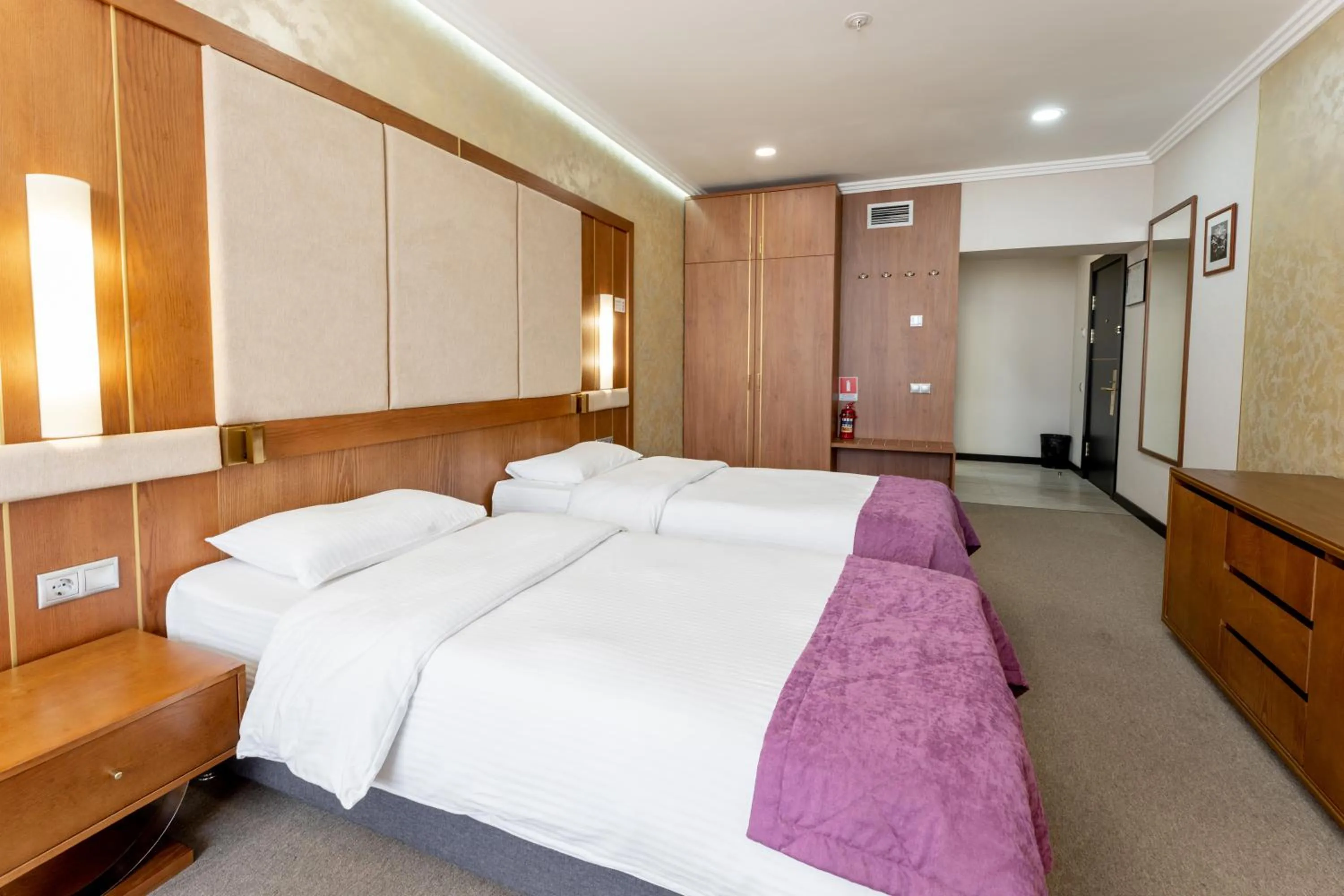 Bed in Reikartz Sky Almaty