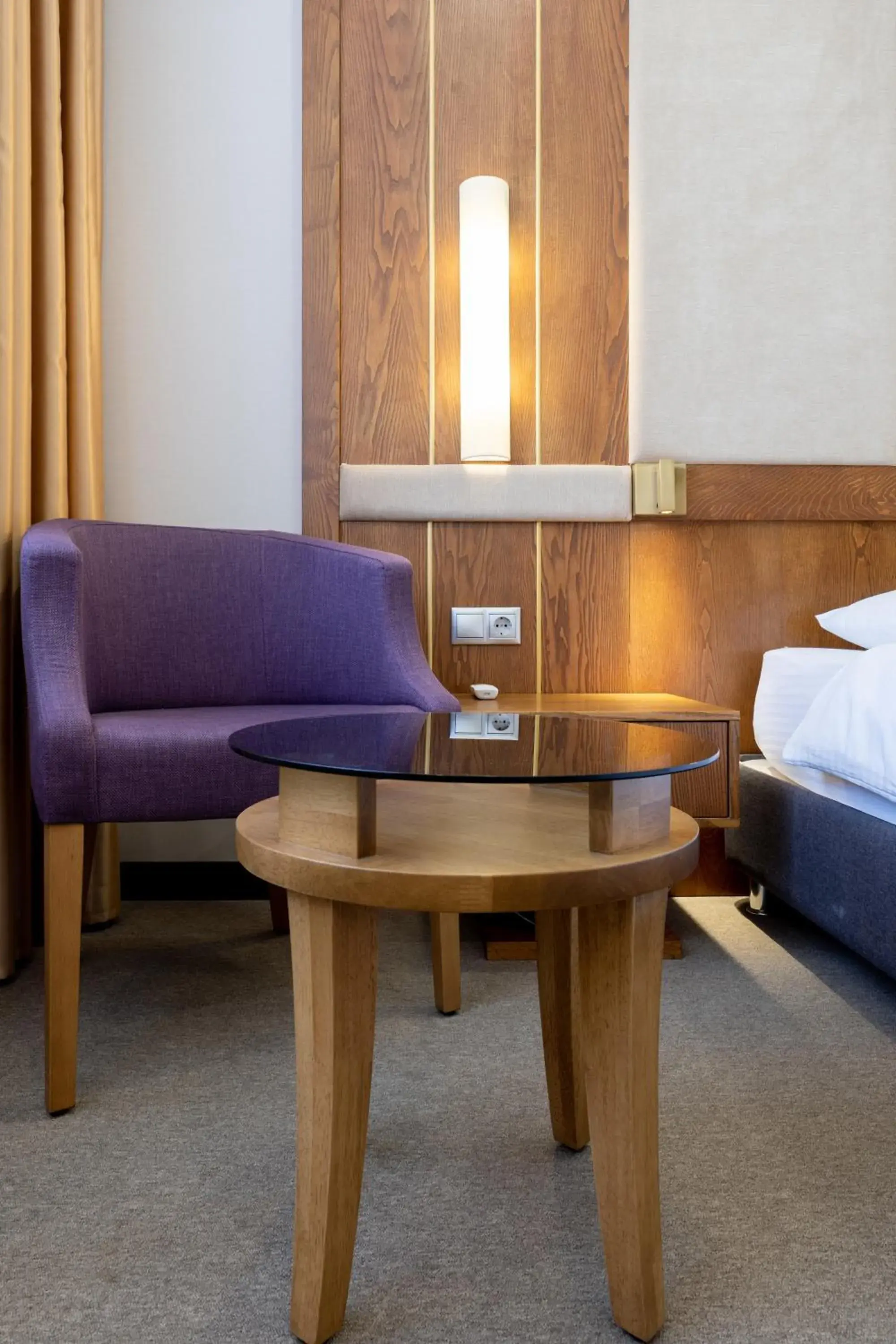 Living room, Bed in Reikartz Sky Almaty Living room, Bed in Reikartz Sky Almaty